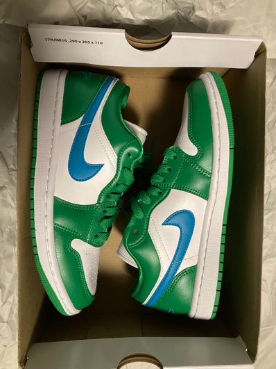 Nike Women's Air Jordan 1 Low "Lucky Green"