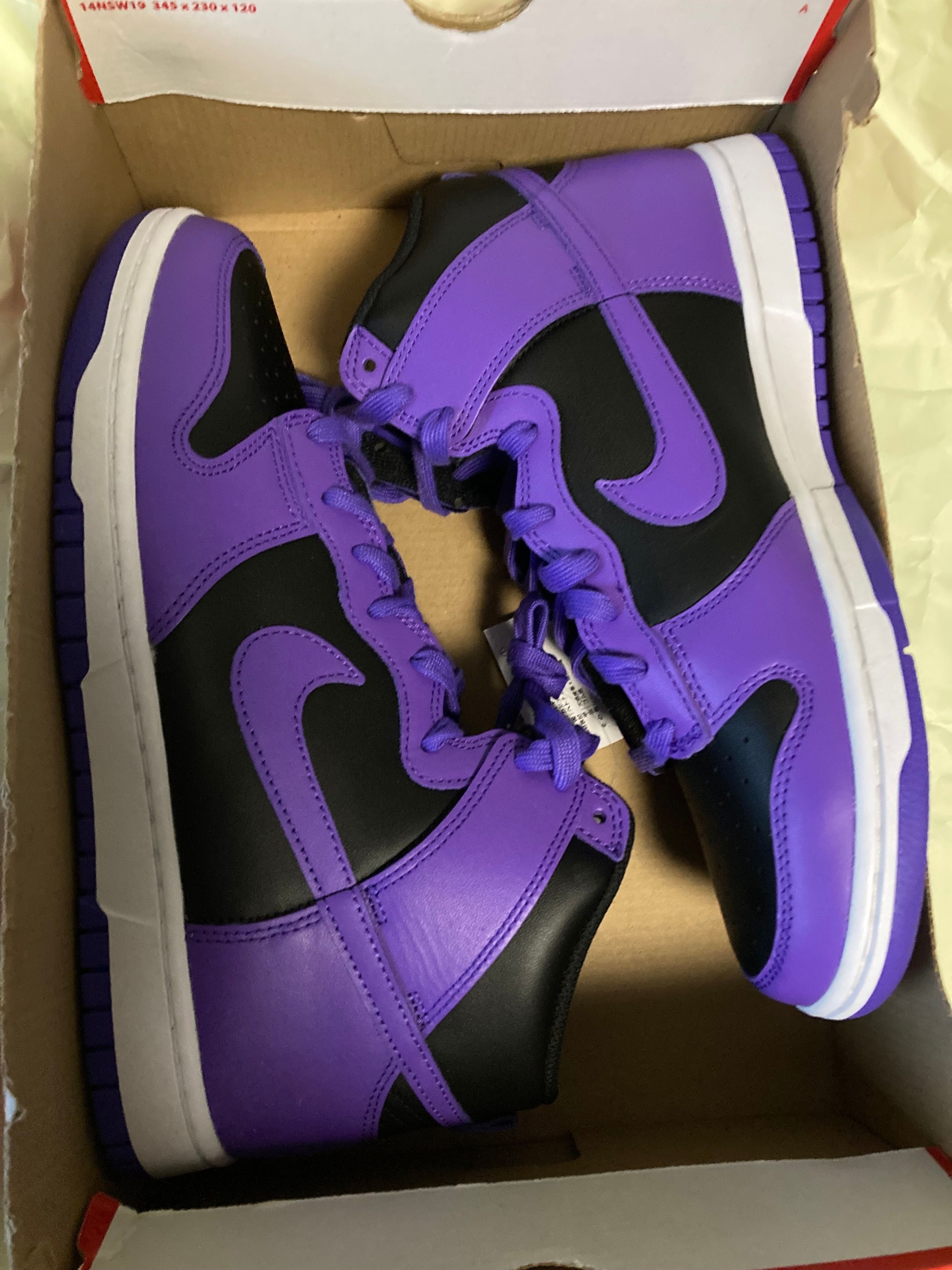 \"ナイキ ダンク ハイ \"サイキックパープル\" 1/2発売｜Nike Dunk High 