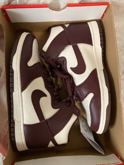 Nike Women's Dunk High "Burgundy Crush"