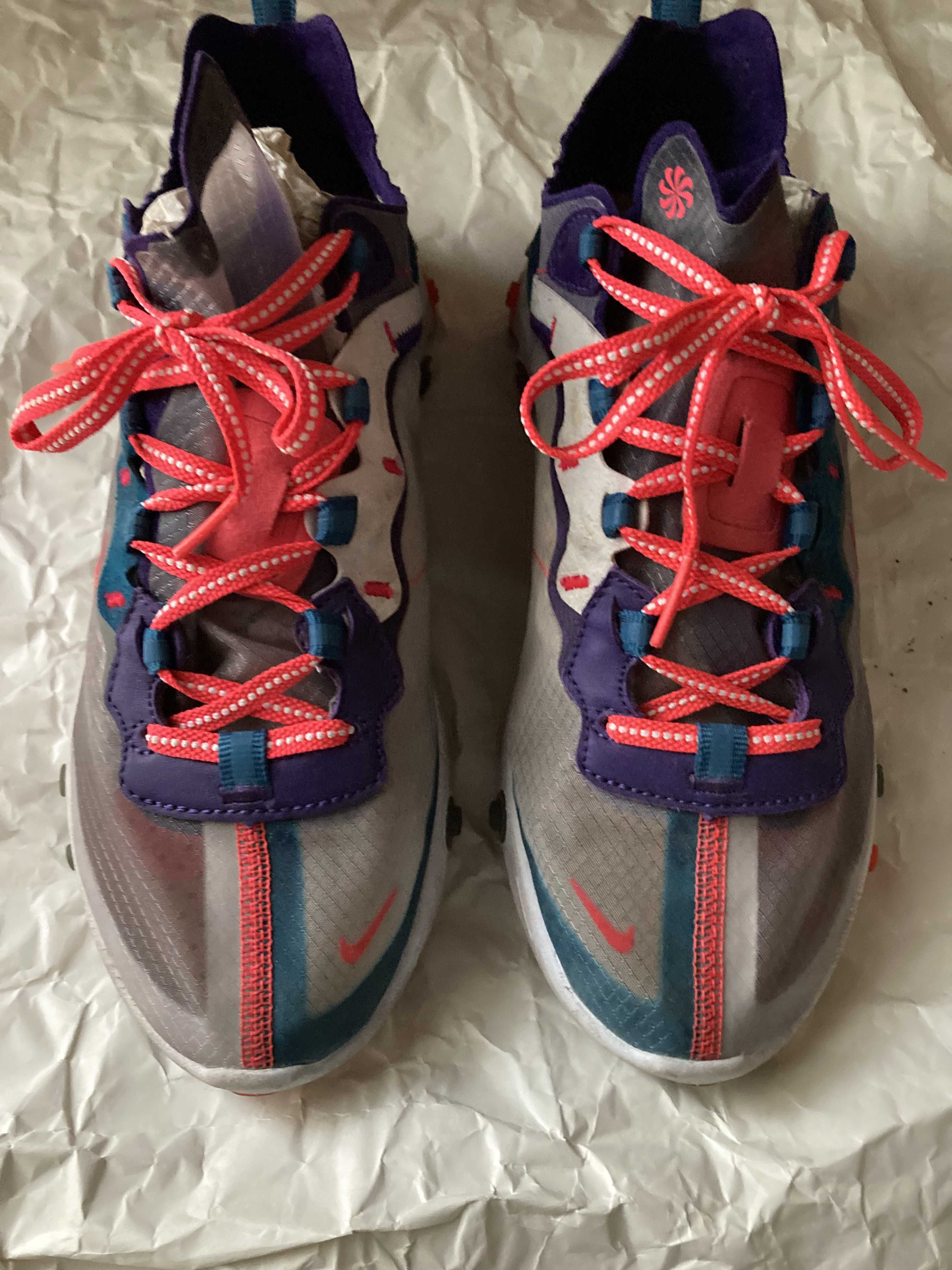 NIKE REACT ELEMENT 87 "PINK/BLUE/PURPLE"