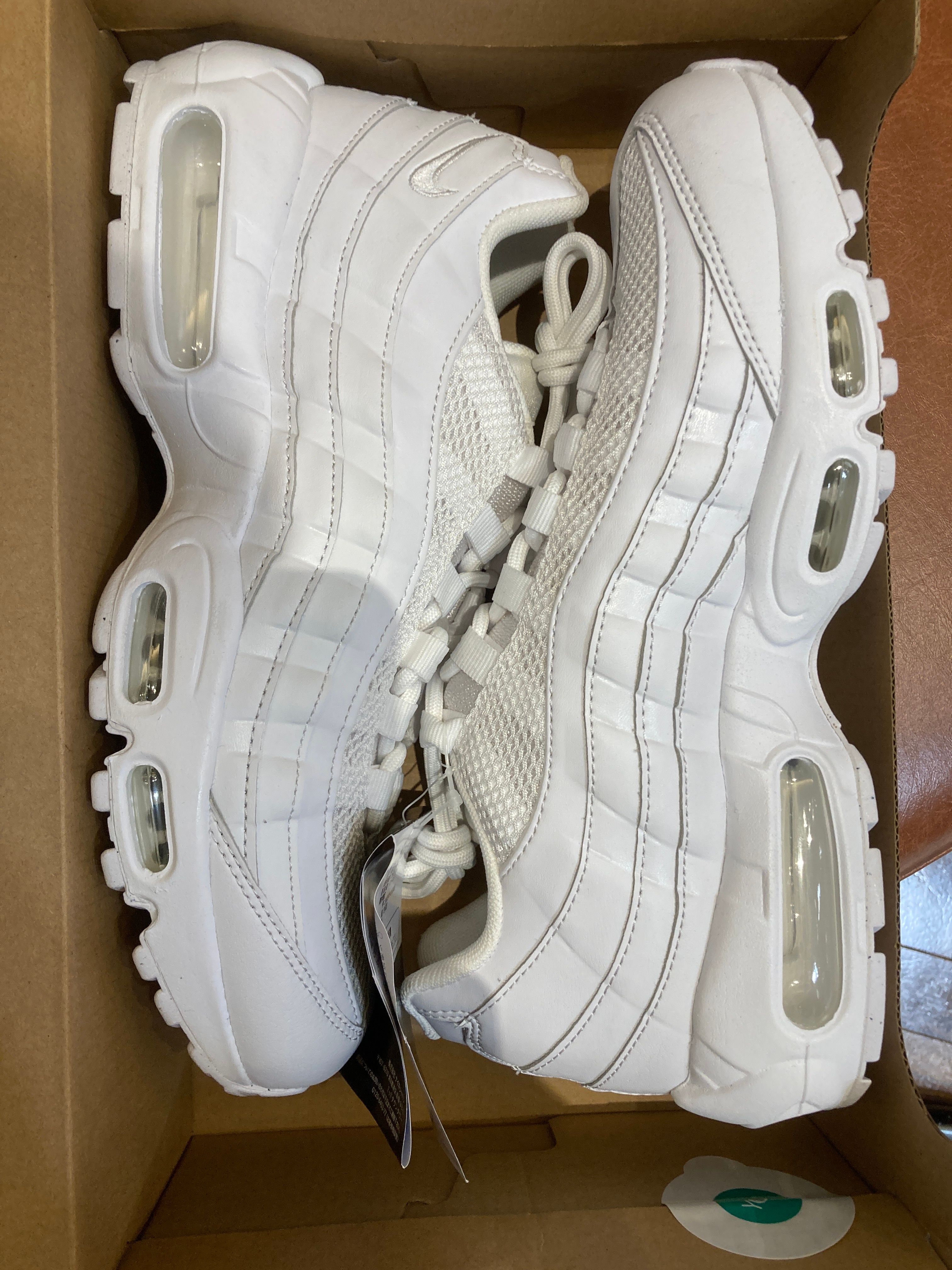Nike Women's Air Max 95 Next Nature "Triple White"