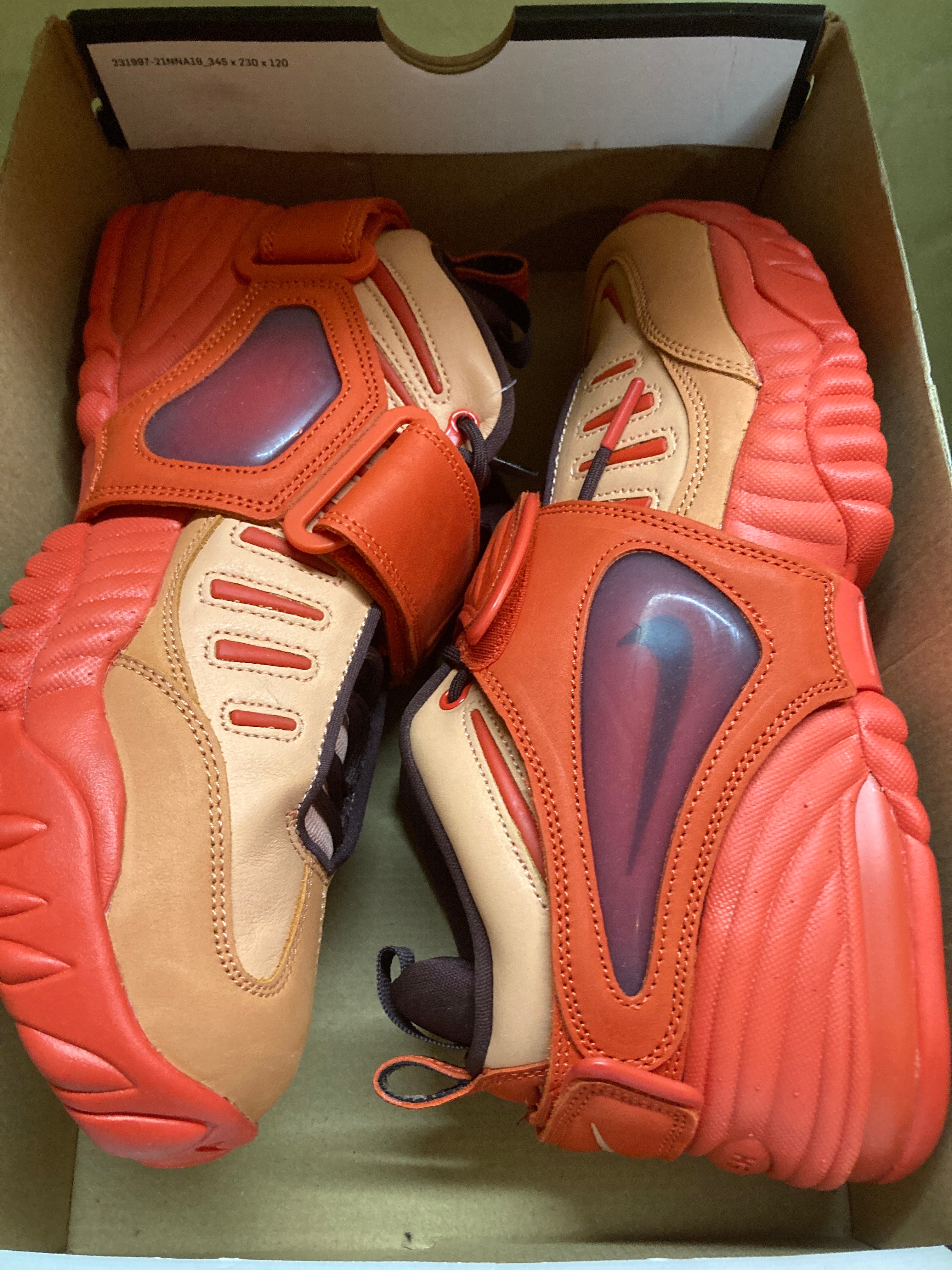 AMBUSH × Nike Air Adjust Force "Light Madder Root and Burgundy Crush"