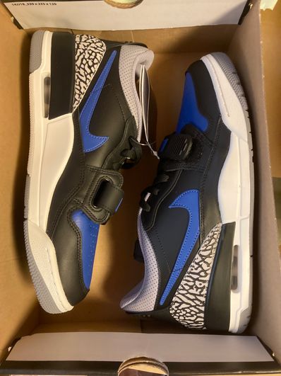 Nike Jordan Legacy 312 Low "Black/Game Royal/White"
