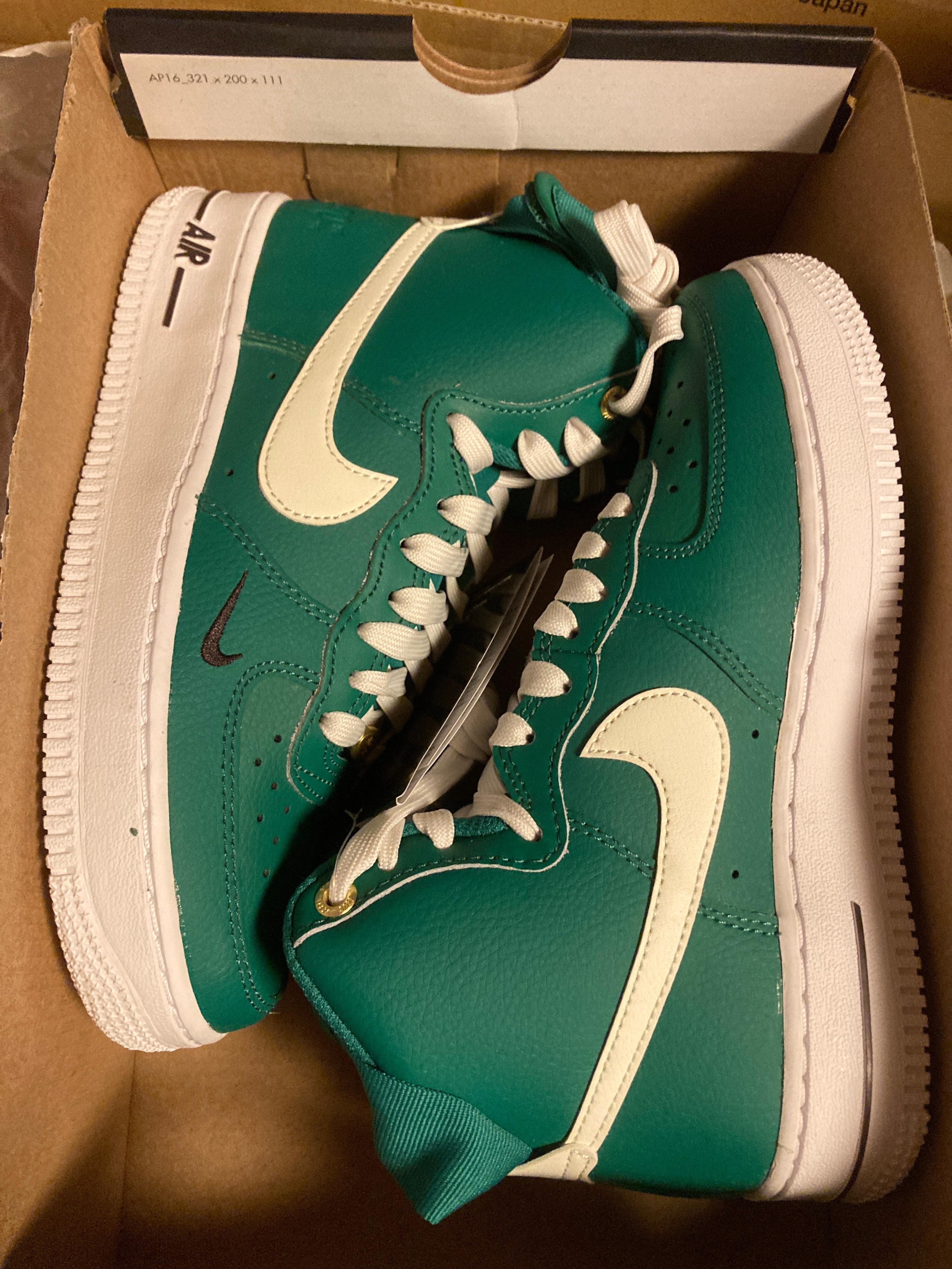 Nike Women's Air Force 1 High 40th Anniversary "Bright Green"