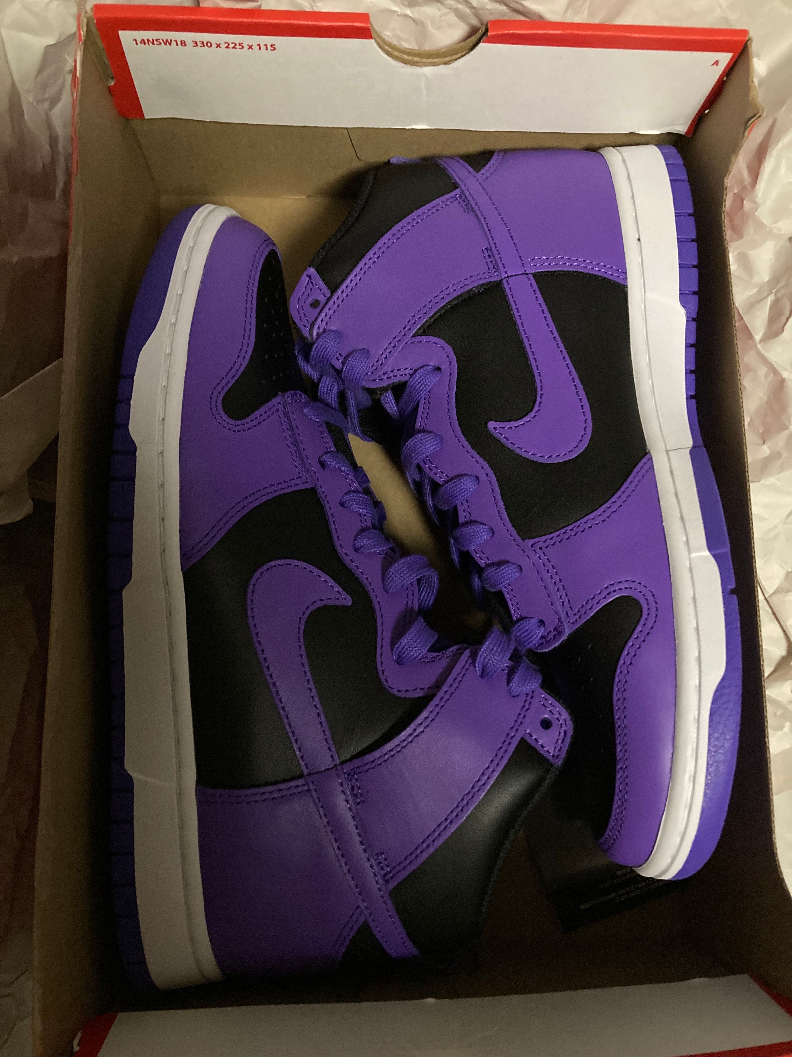 Nike Dunk High "Psychic Purple"
