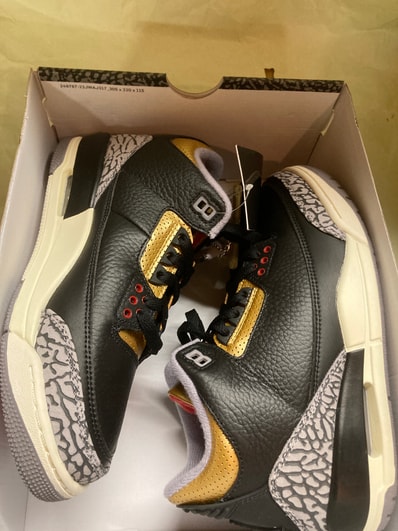 Nike Women's Air Jordan 3 "Black/Gold"