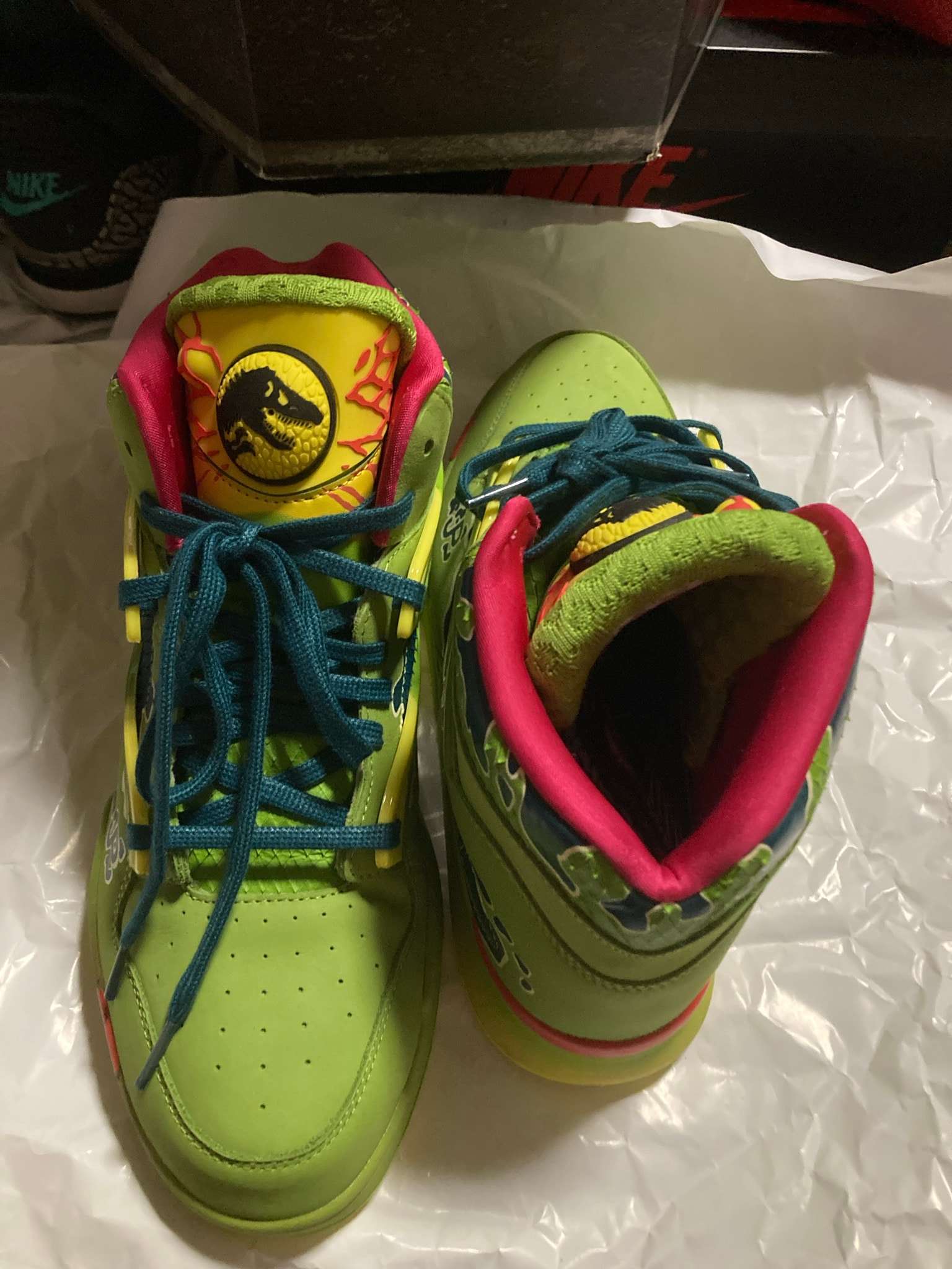 Jurassic Park × Reebok Classic Pump Omni Zone 2 "Dilophosaurus"