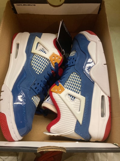 Nike GS Air Jordan 4 "French Blue"