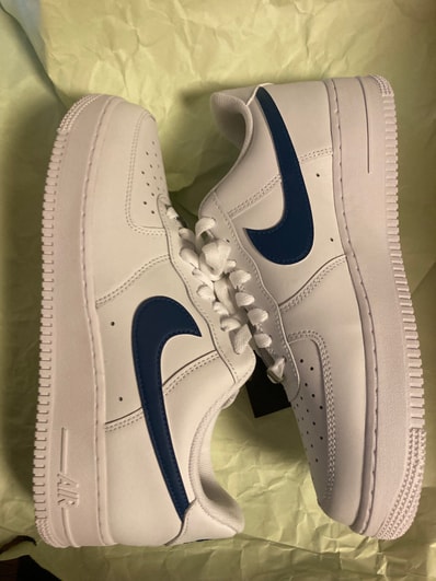 Nike Air Force 1 Low '07 "White/Court Blue"