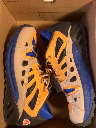 Nike ACG Air Exploraid "Sesame and Laser Orange"