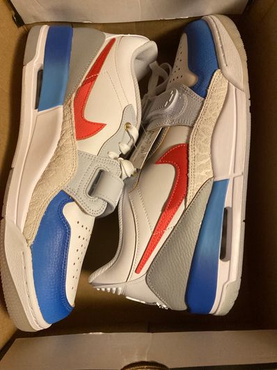 Nike Air Jordan Legacy 312 Low "White/Game Royal/University Red"