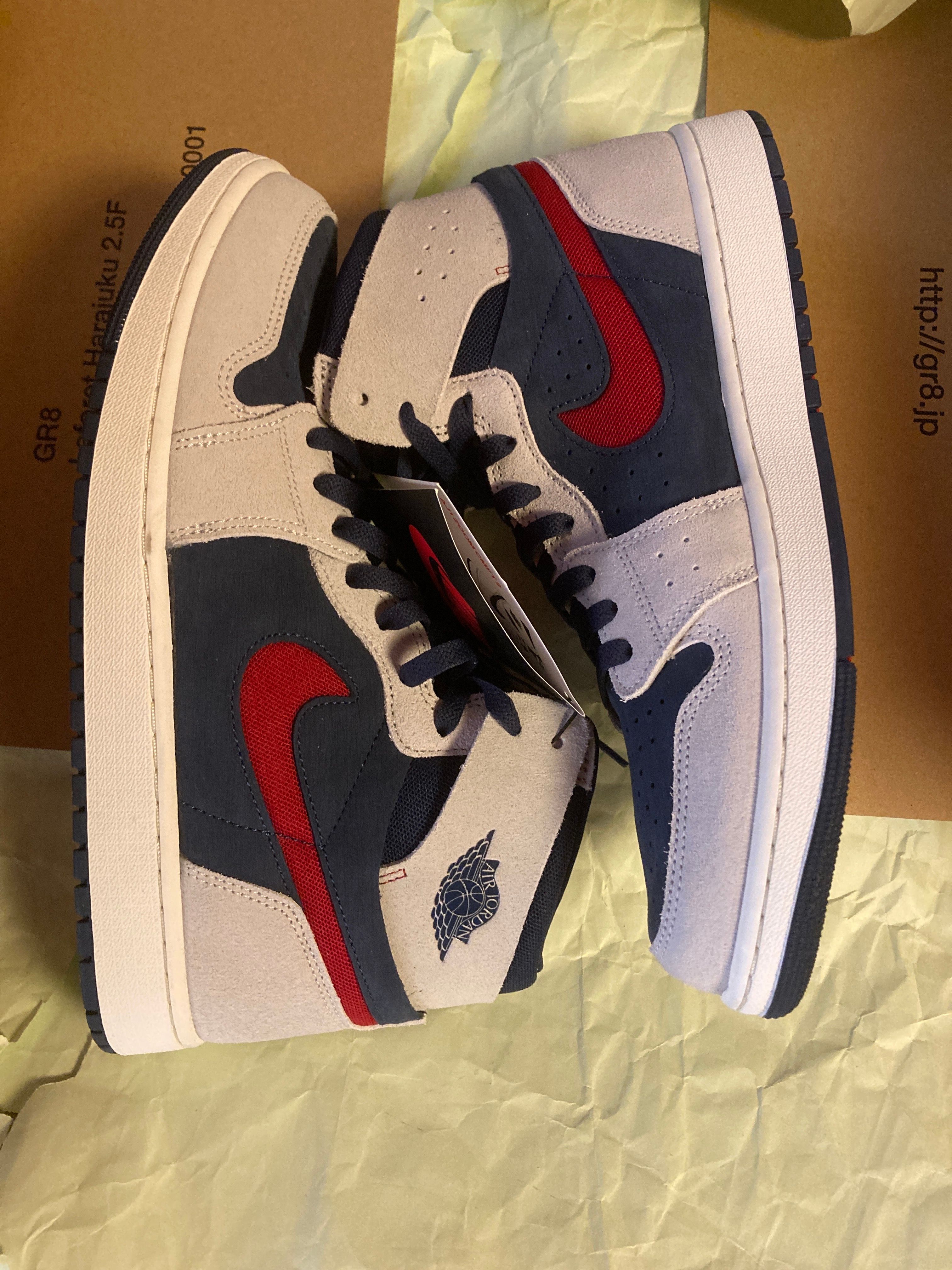 Nike Air Jordan 1 High Zoom CMFT 2 "Midnight Navy/Varsity Red/Neutral Grey/Summit White"