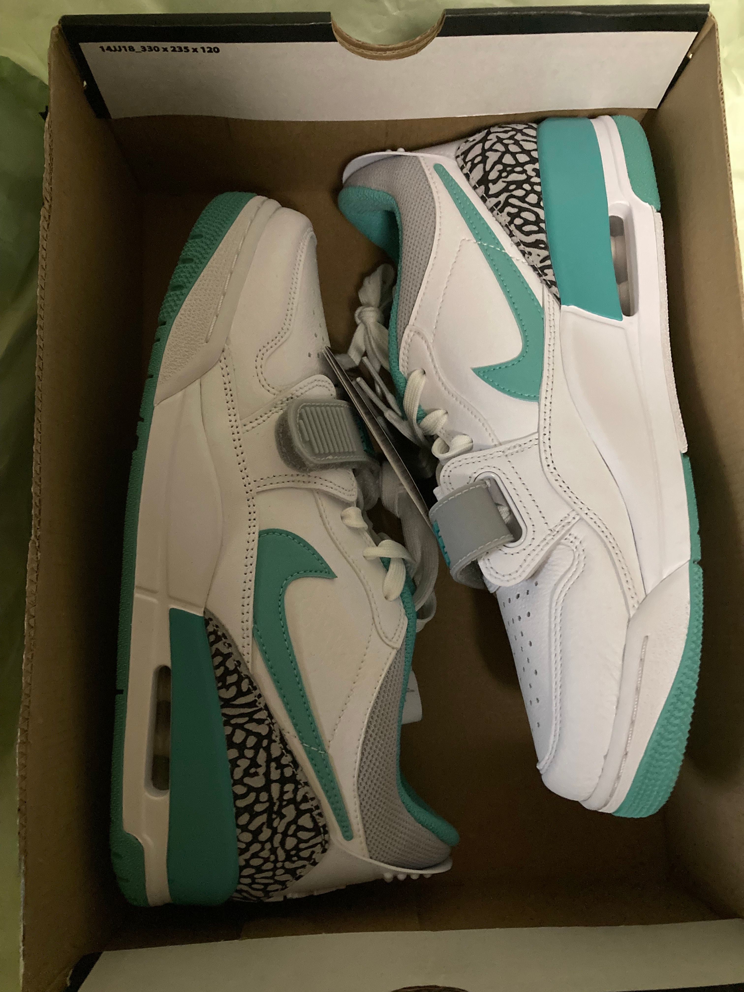 Nike Jordan Legacy 312 Low "White Turquoise"