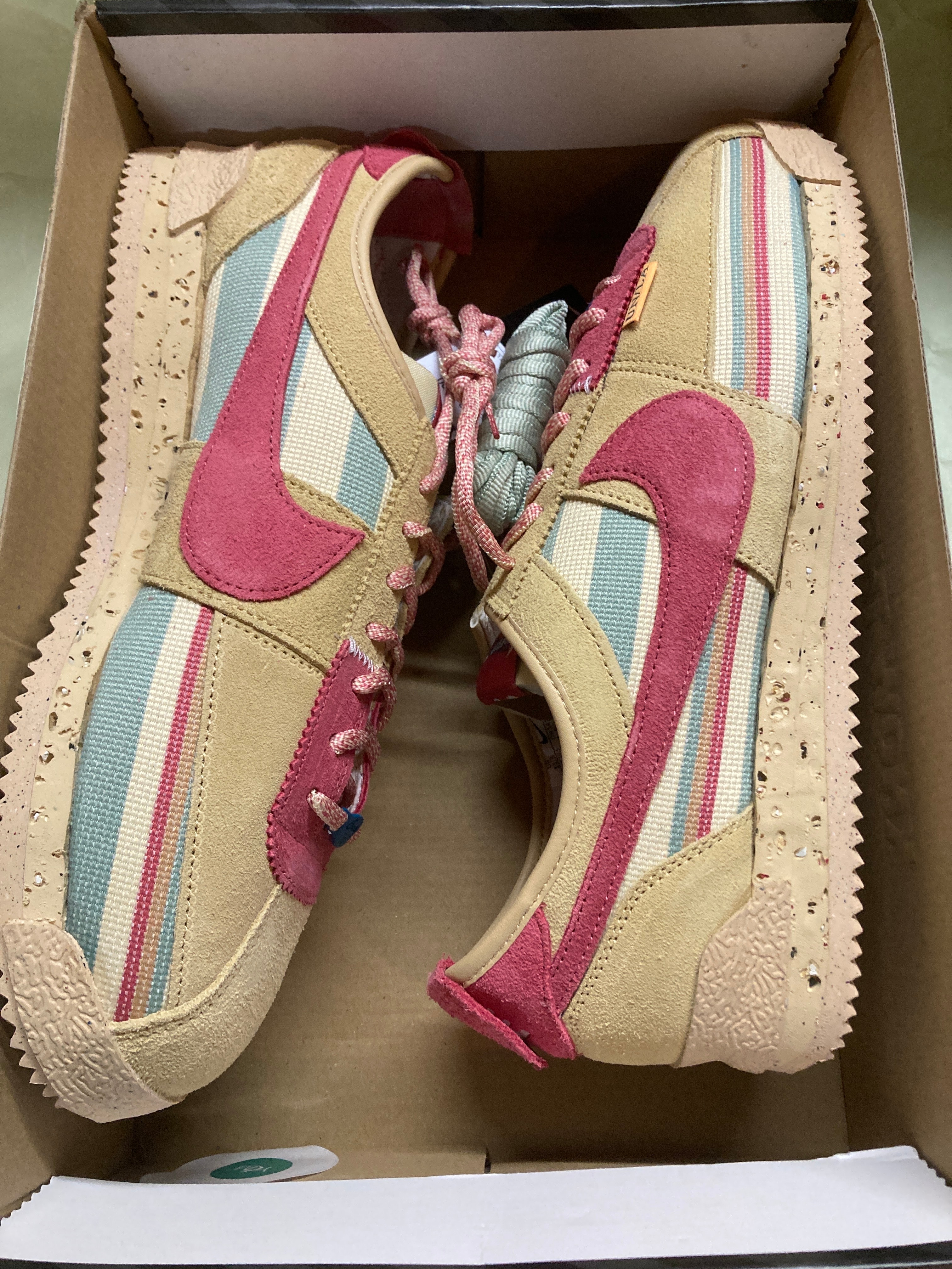 UNION × Nike Cortez "Red/Beige"