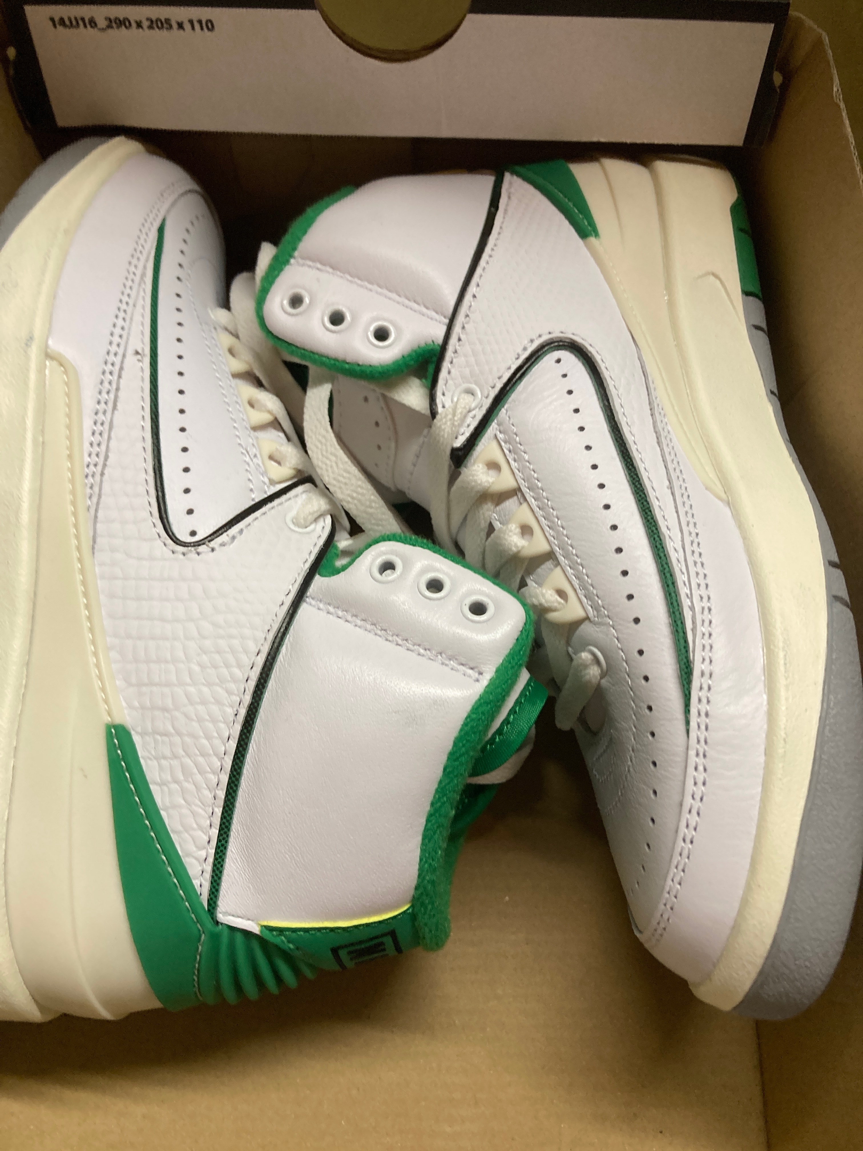 Nike GS Air Jordan 2 Retro "Lucky Green"