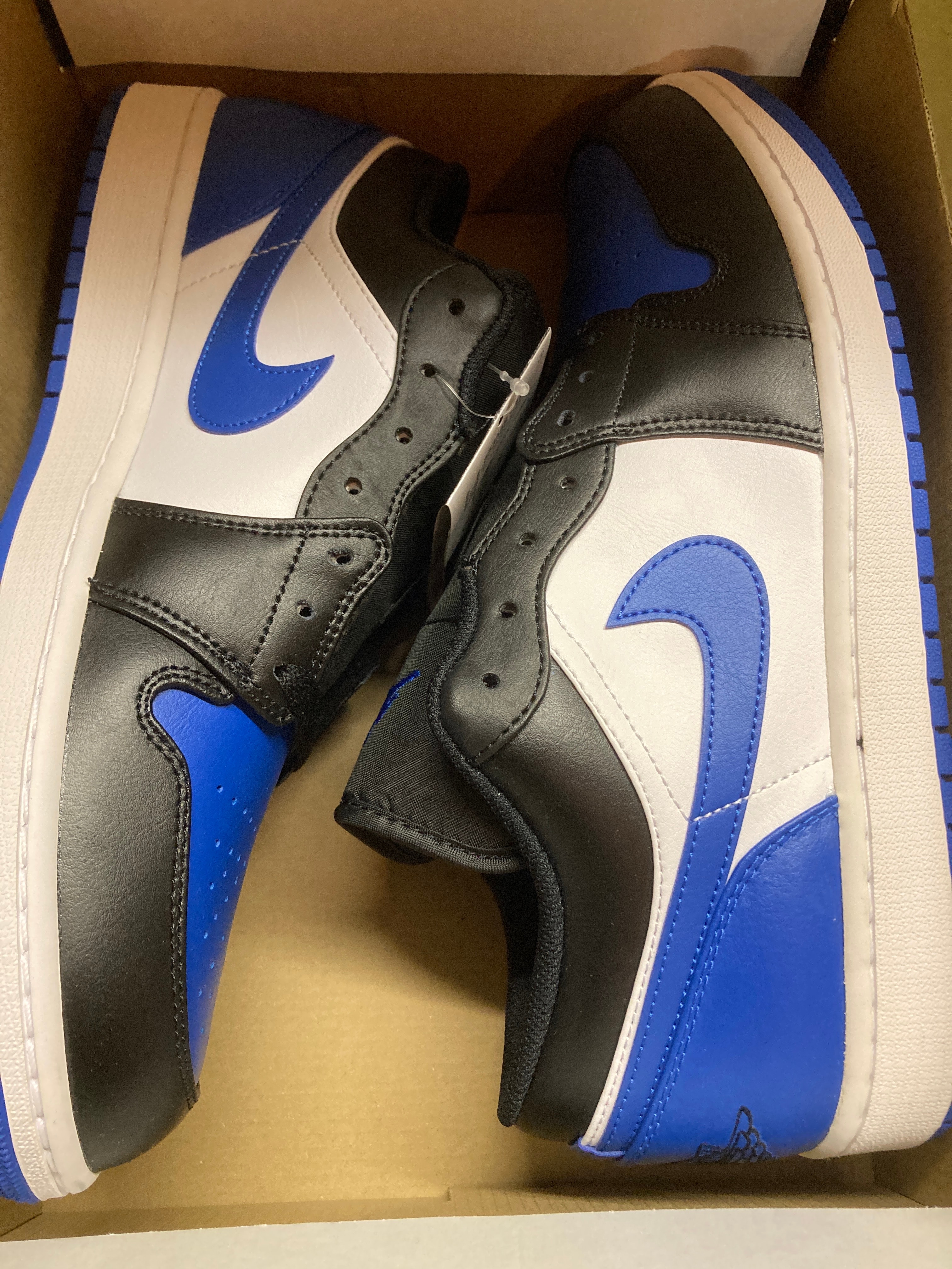 Nike Air Jordan 1 Low "Black/White/Royal Blue"