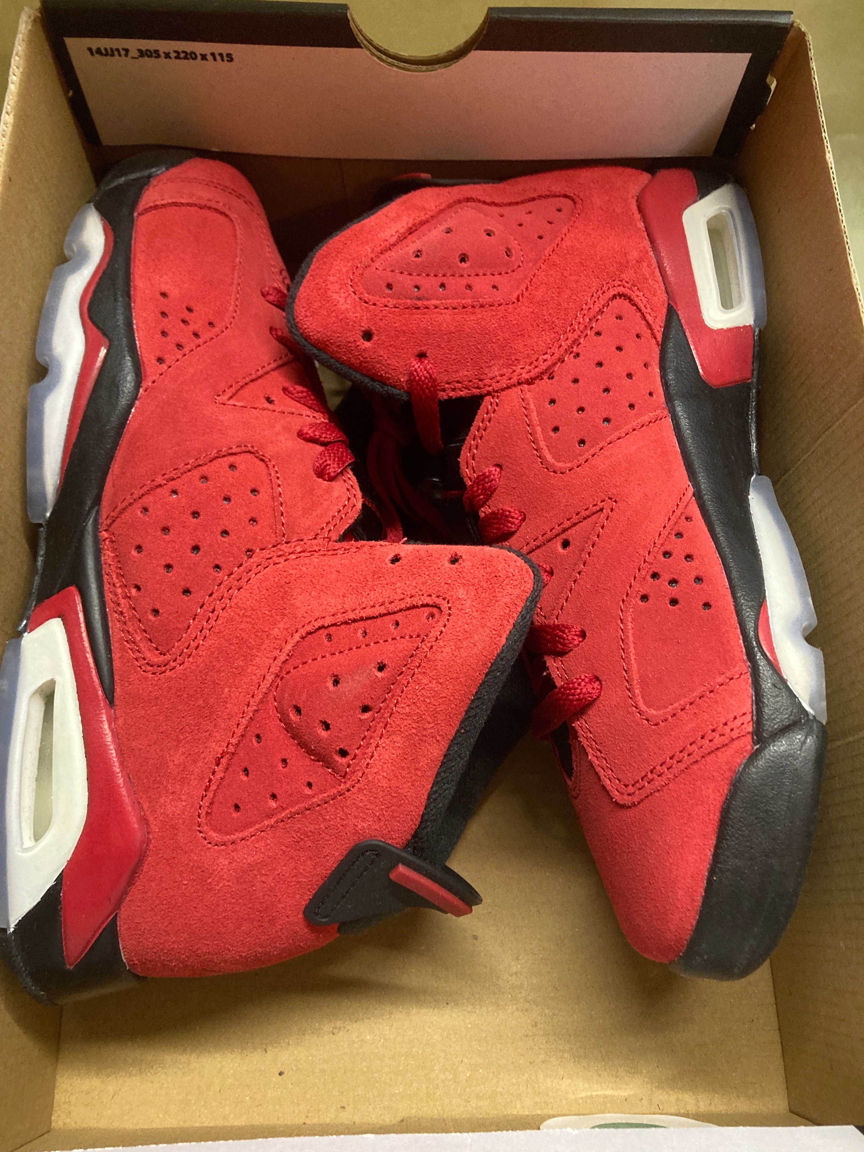 Nike GS Air Jordan 6 Retro "Toro Bravo"