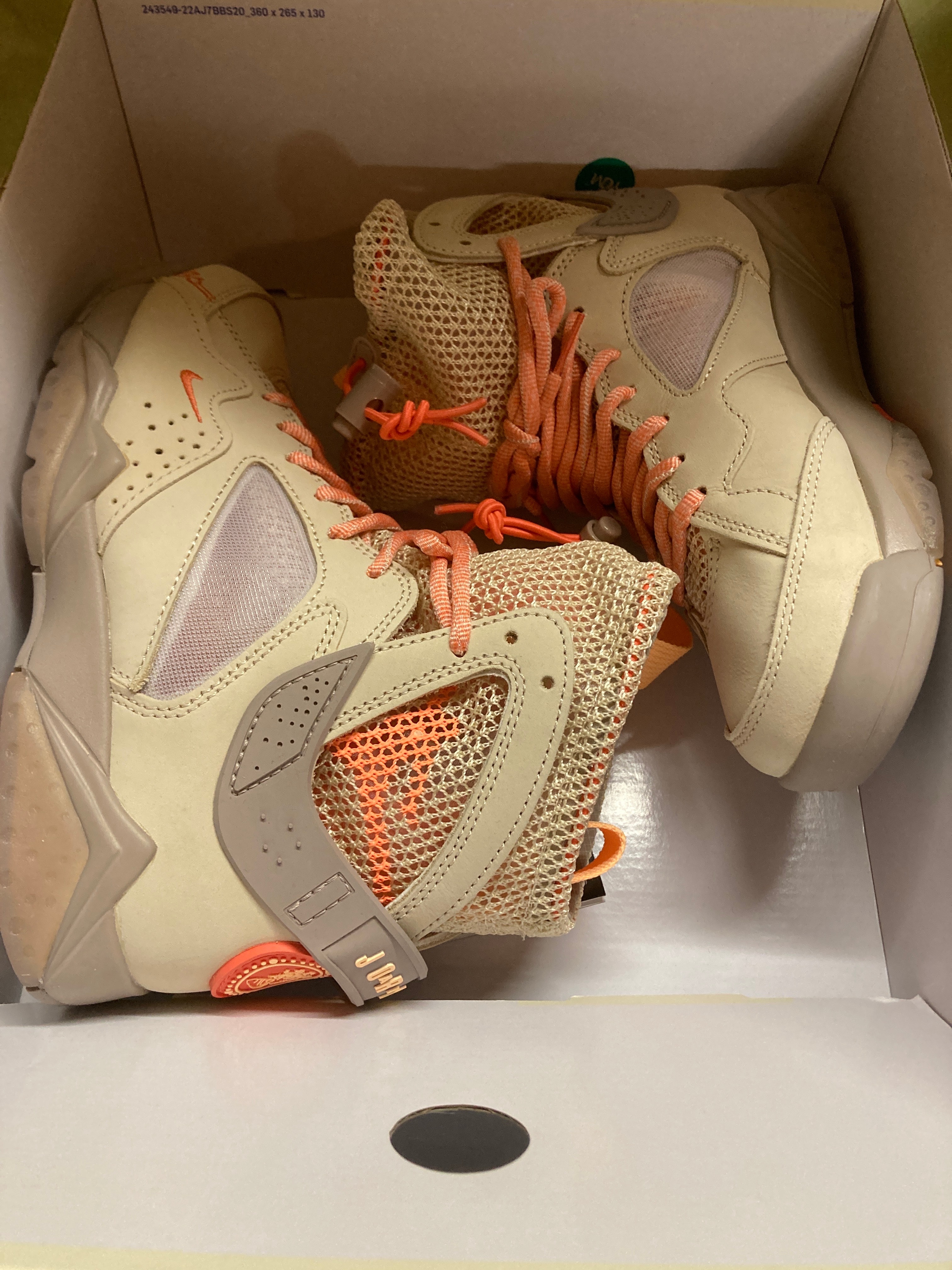 Bephies Beauty Supply × Nike Women's Air Jordan 7 "Sanddrift"