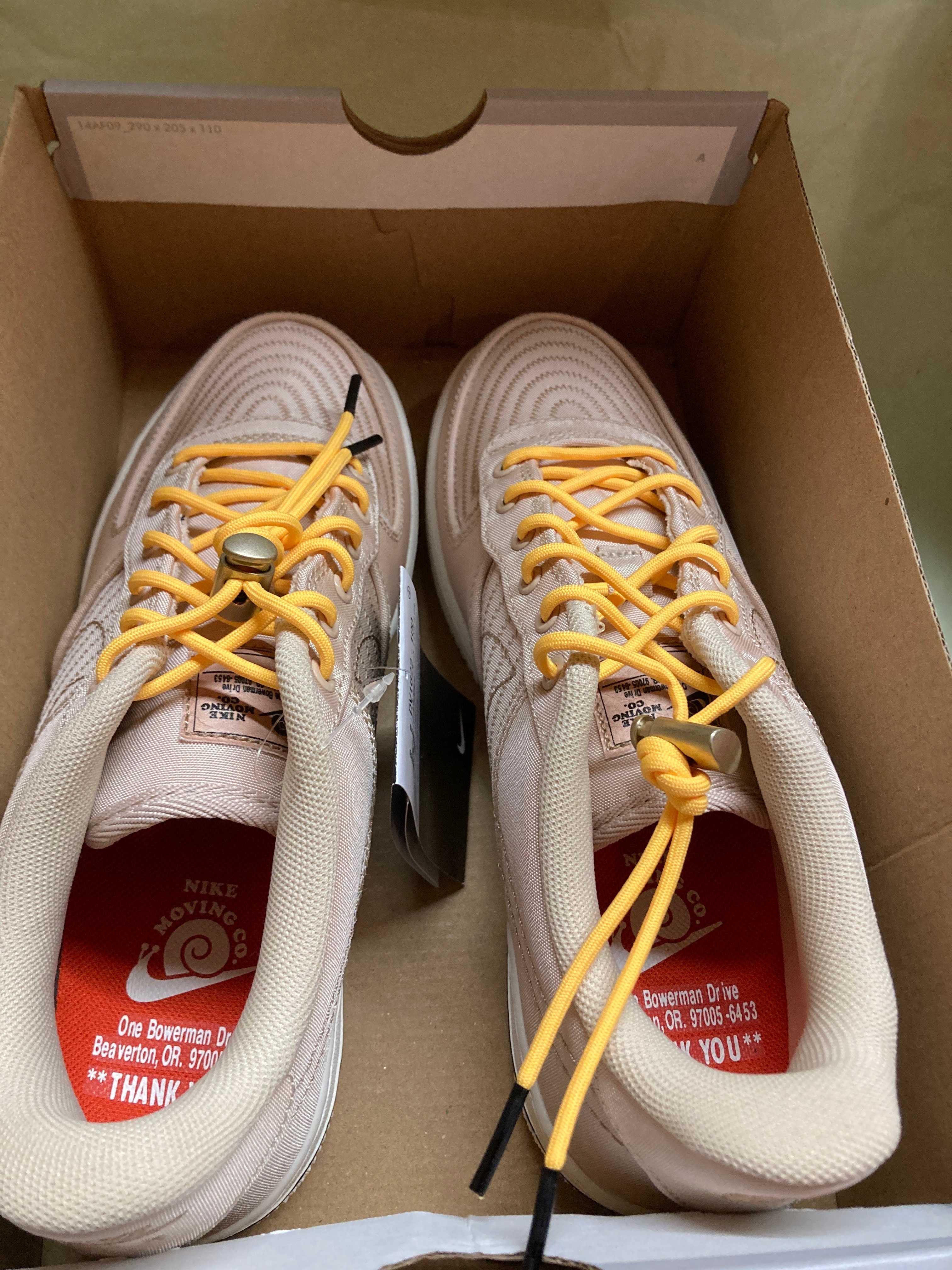 Nike GS Air Force 1 Low Moving Company "Sanddrift"