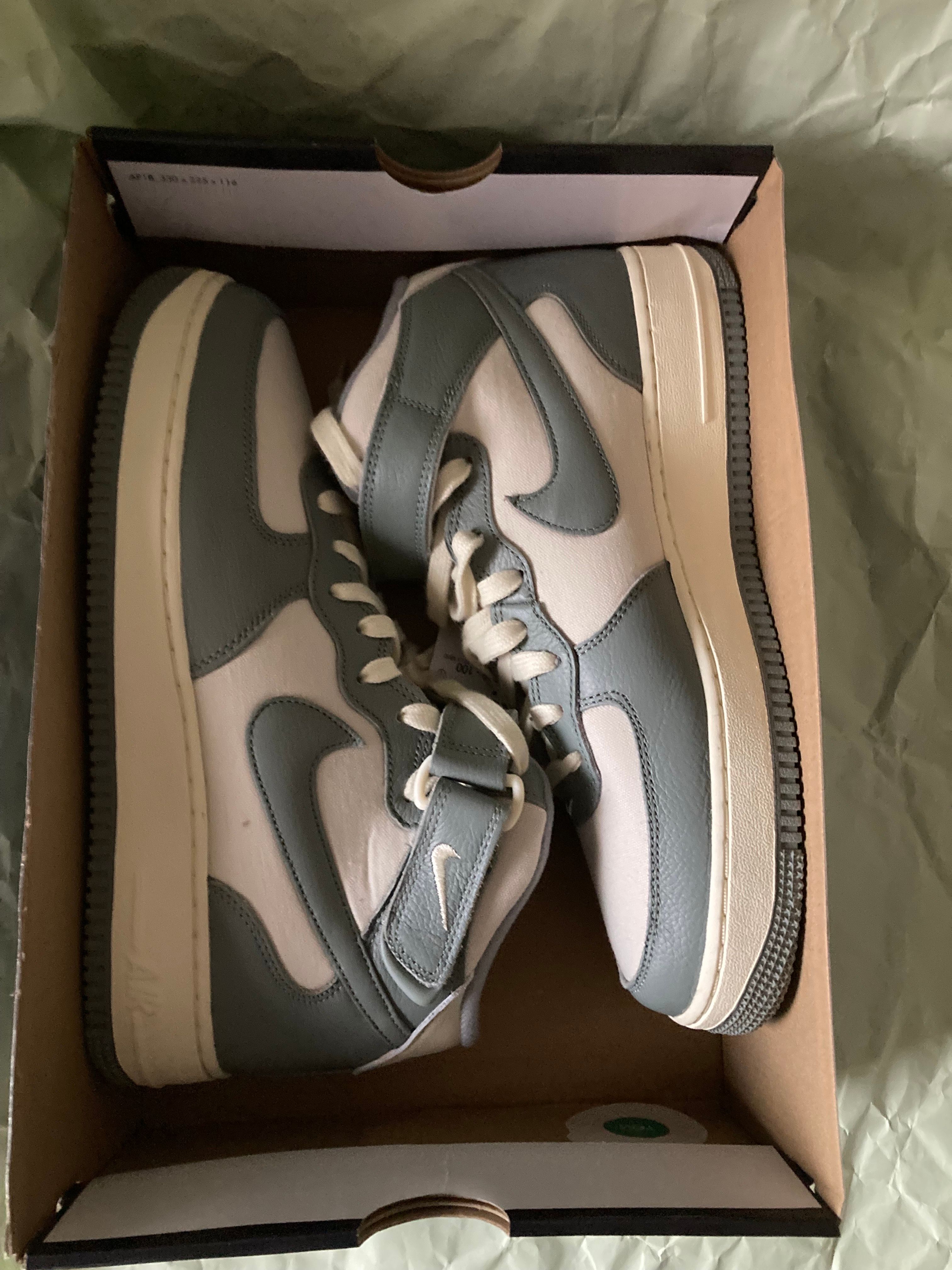 Nike Air Force1 Mid '07 LX NBHD "Coconut Milk/Mica Green"