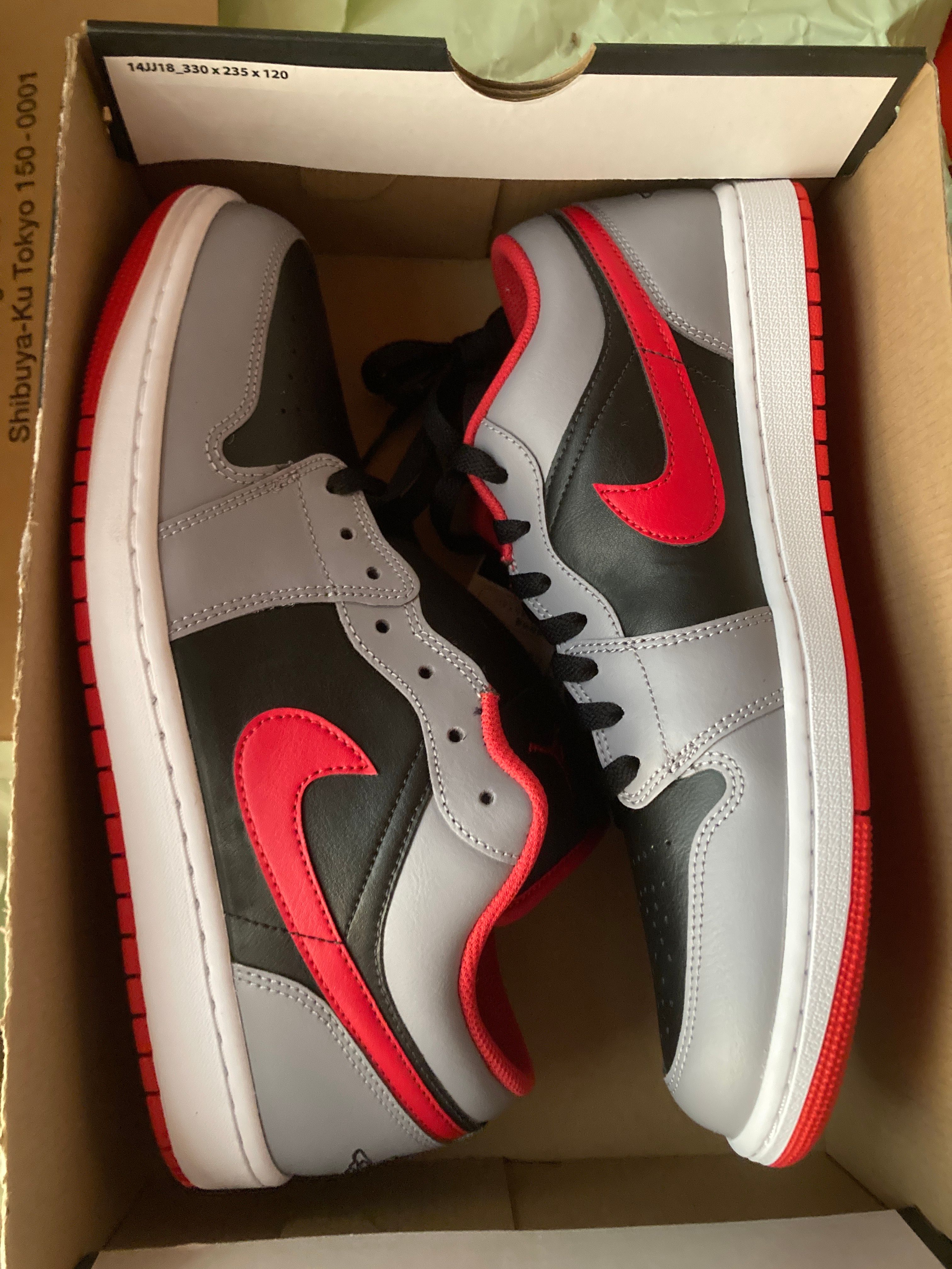 Nike Air Jordan 1 Low "Cement Red"