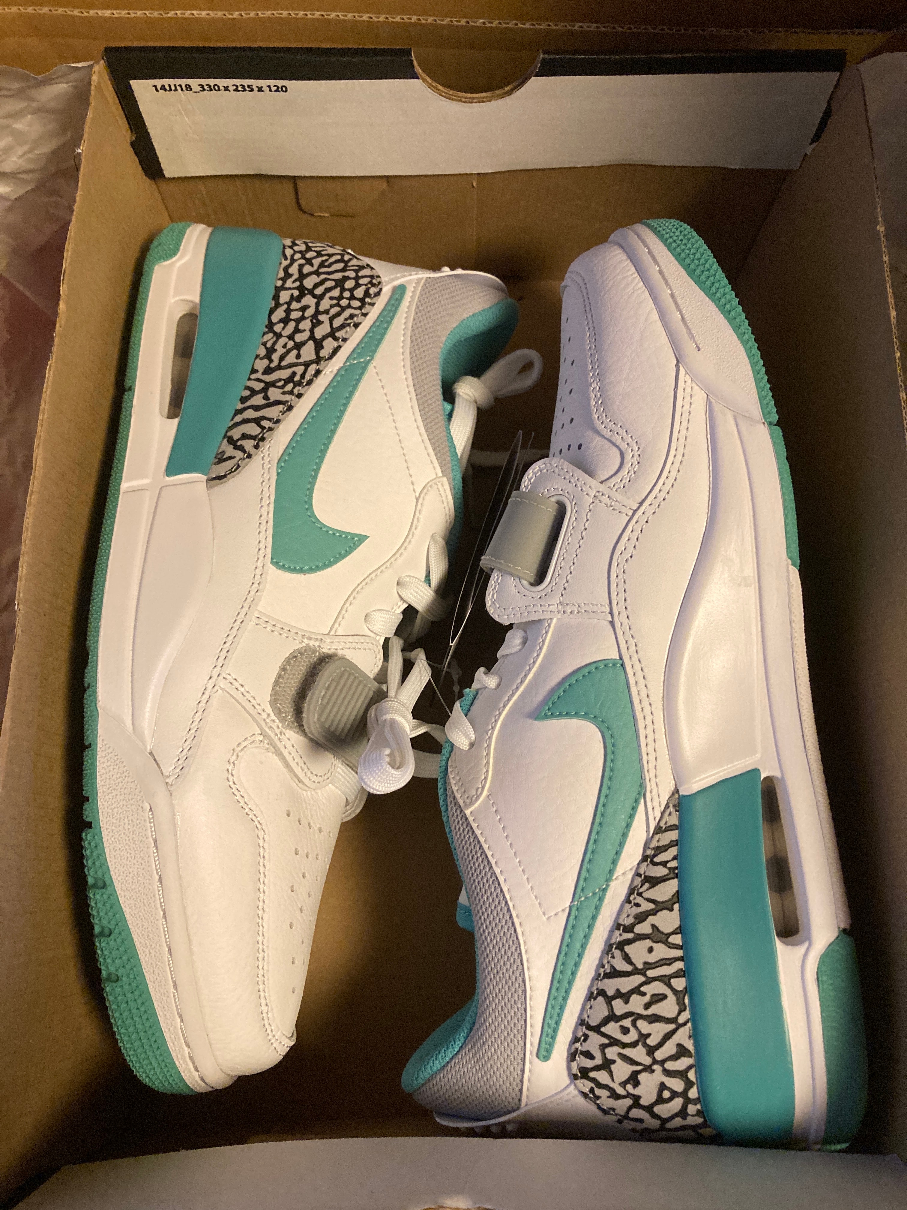 Nike Jordan Legacy 312 Low "White Turquoise"