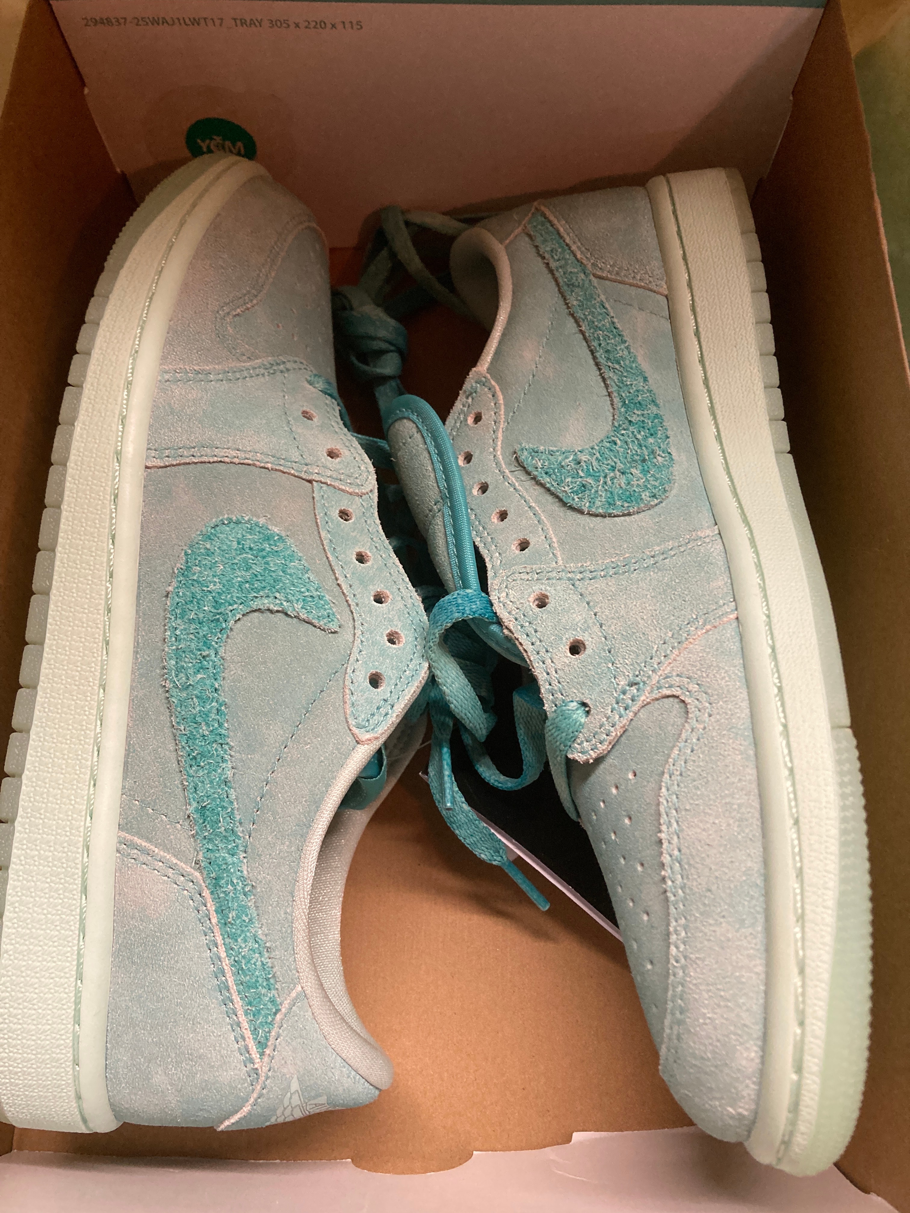 Nike Women's Air Jordan 1 Low "Washed Teal"