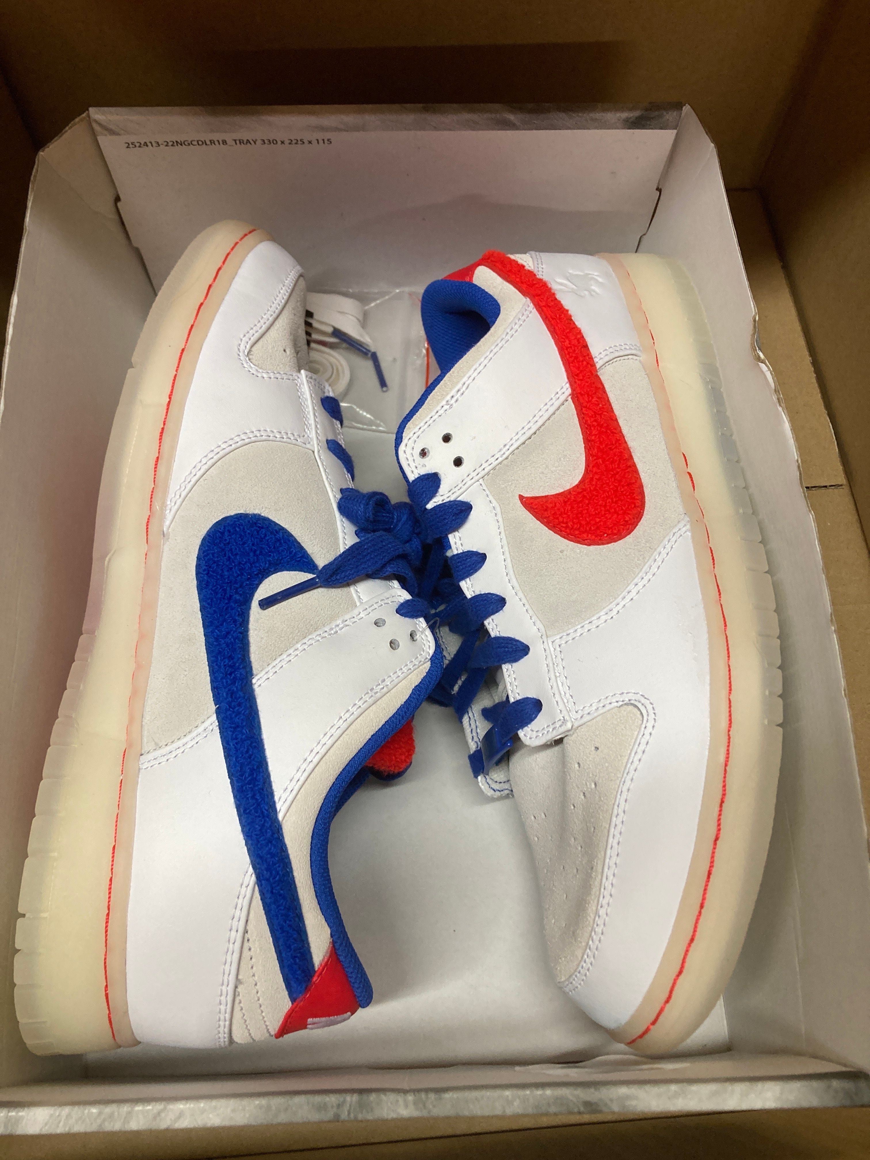Nike Dunk Low Year of the Rabbit "White/Crimson-Varsity Royal"