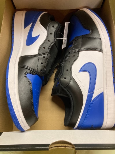 Nike Air Jordan 1 Low "Black/White/Royal Blue"