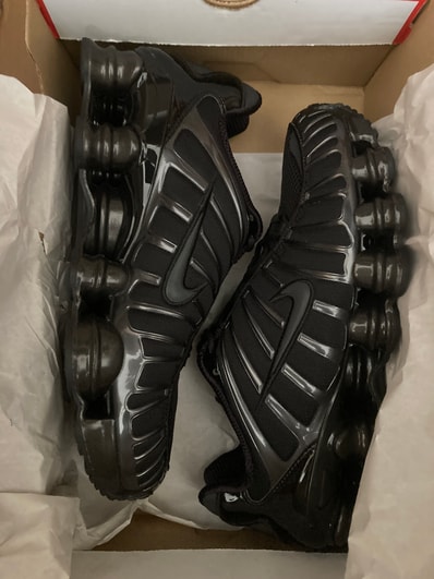 Nike Women's Shox TL "Black/Metallic Silver"