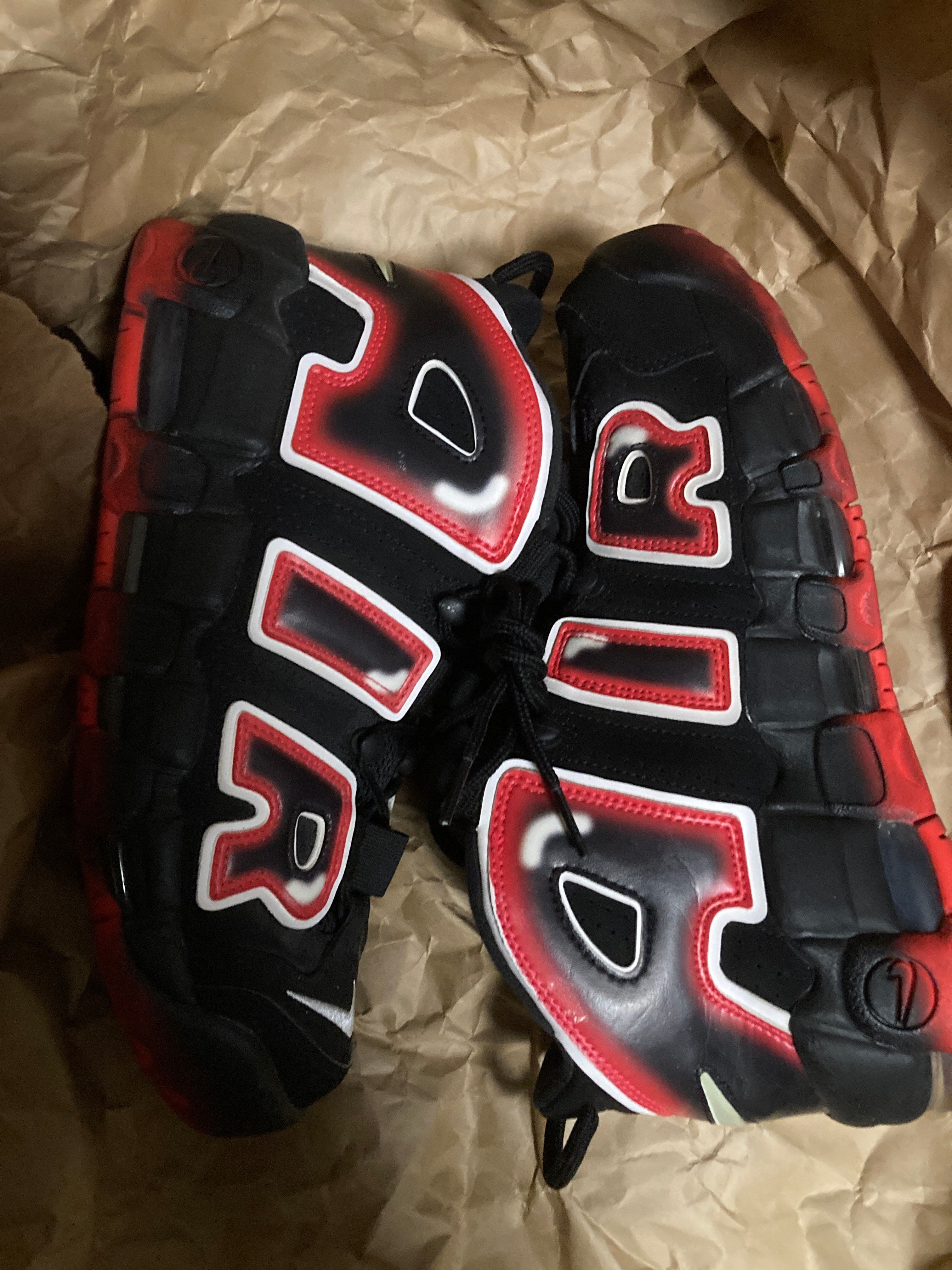 NIKE AIR MORE UPTEMPO "LASER CRIMSON"