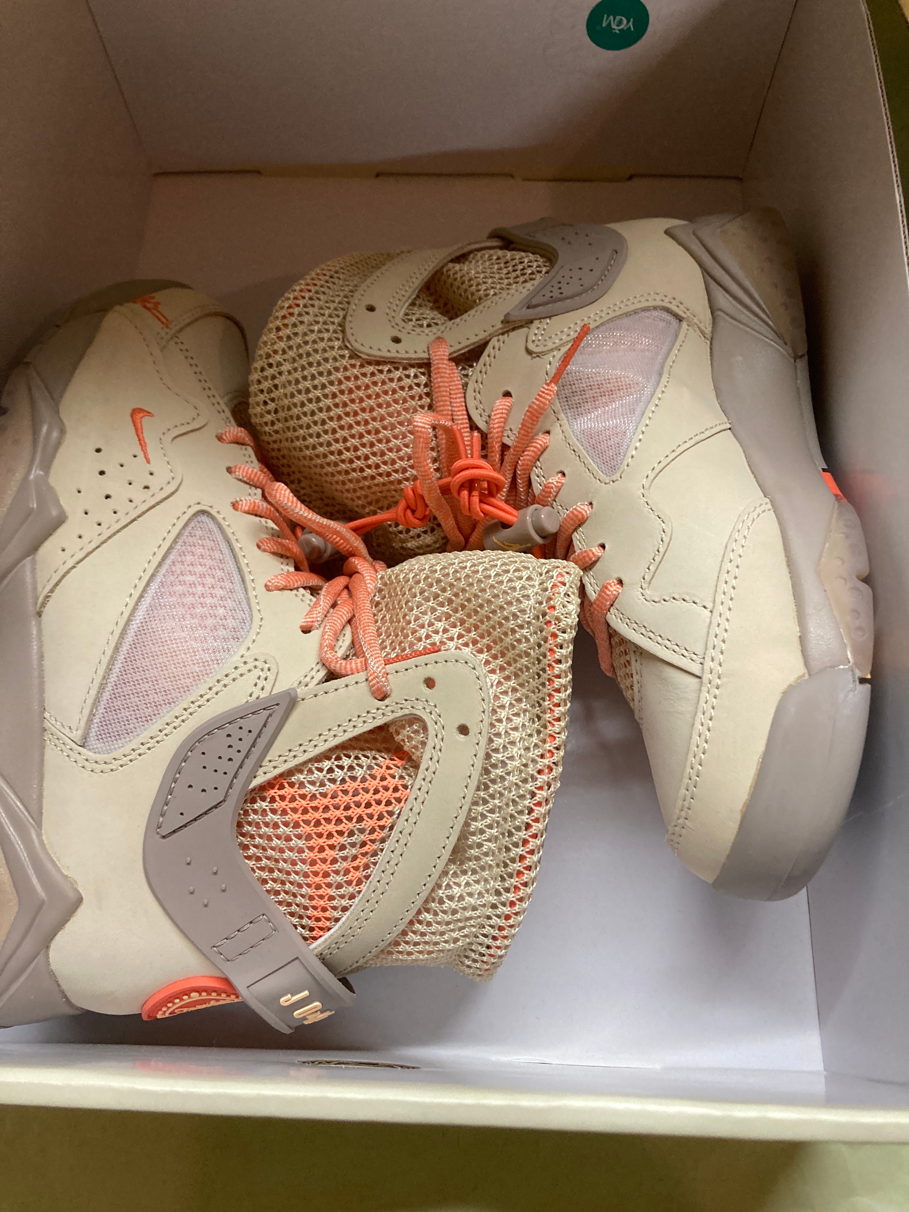 Bephies Beauty Supply × Nike Women's Air Jordan 7 "Sanddrift"