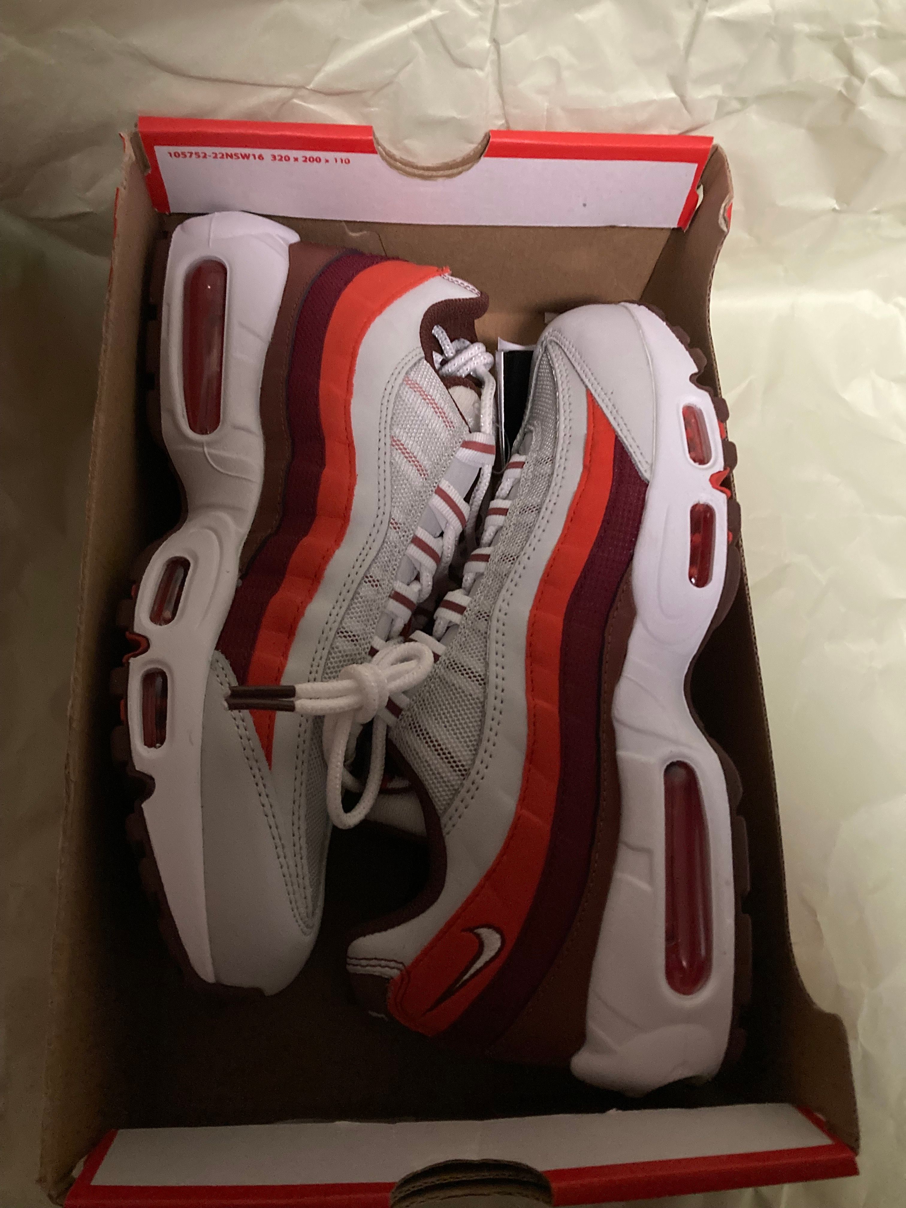 Nike Air Max 95 "Photon Dust/Dark Pony/Picante Red/White"