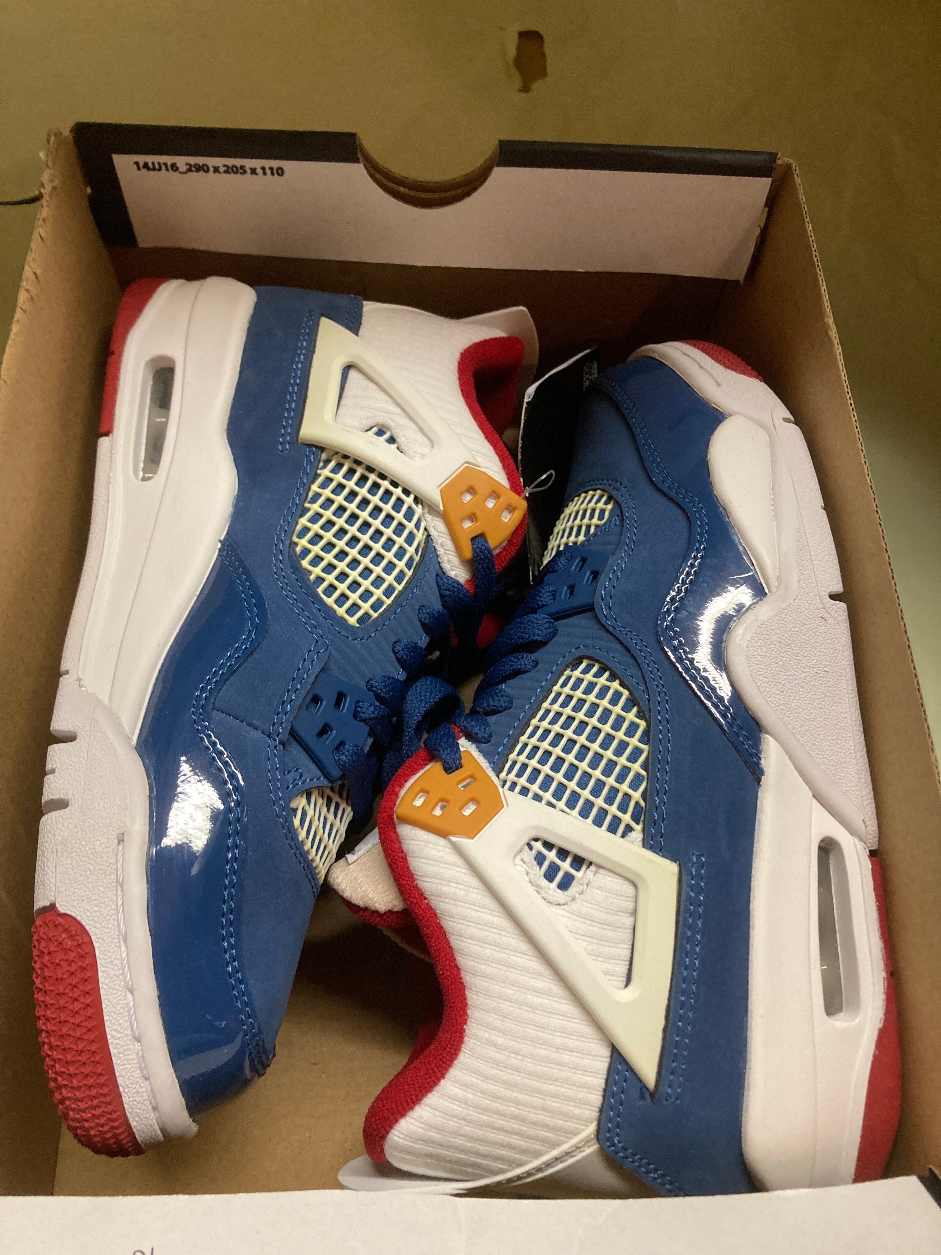 Nike GS Air Jordan 4 "French Blue"