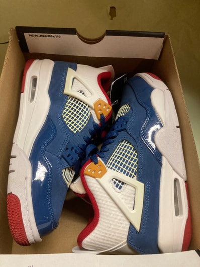 Nike GS Air Jordan 4 "French Blue"