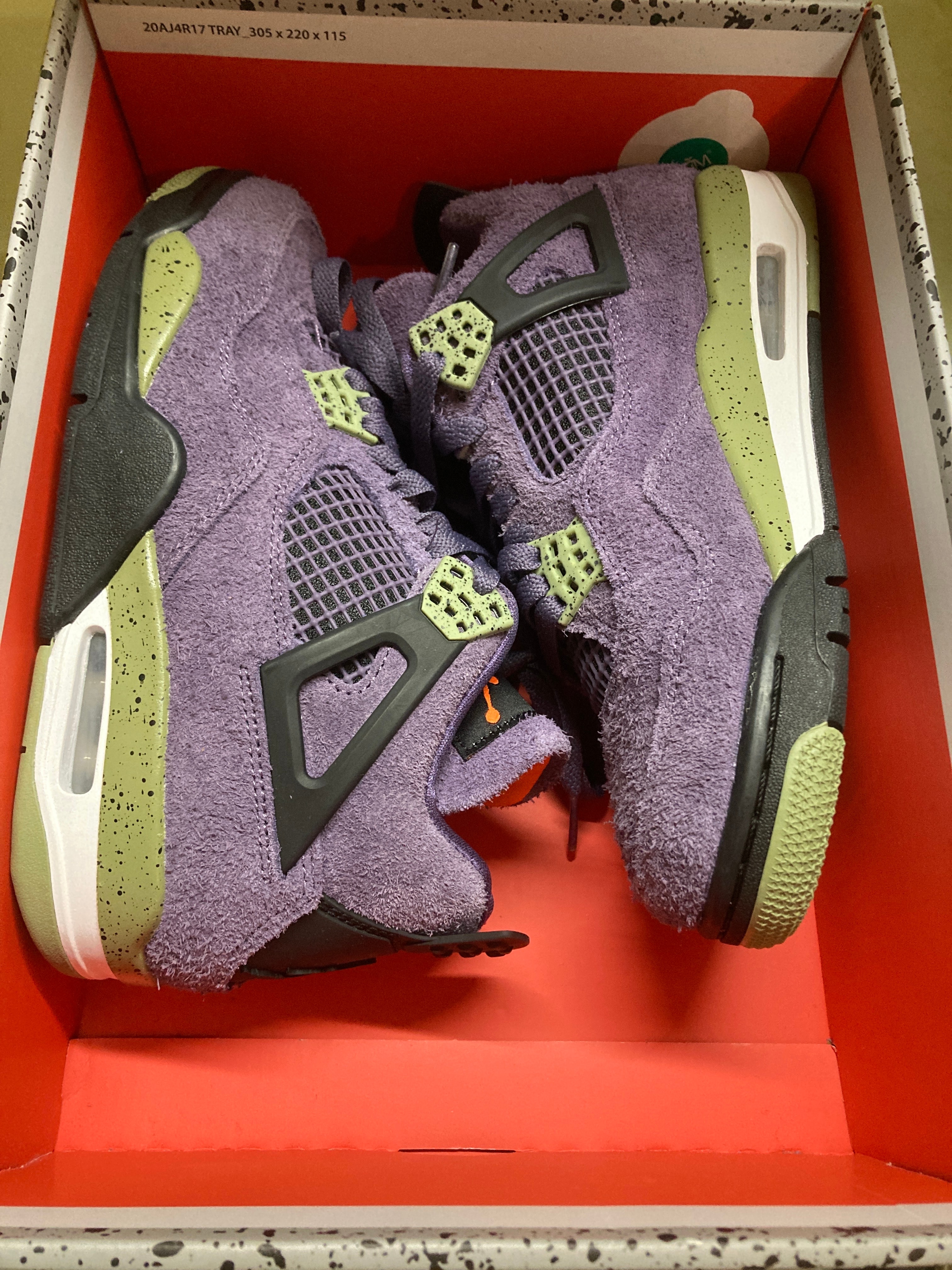 Nike Women's Air Jordan 4 "Canyon Purple"