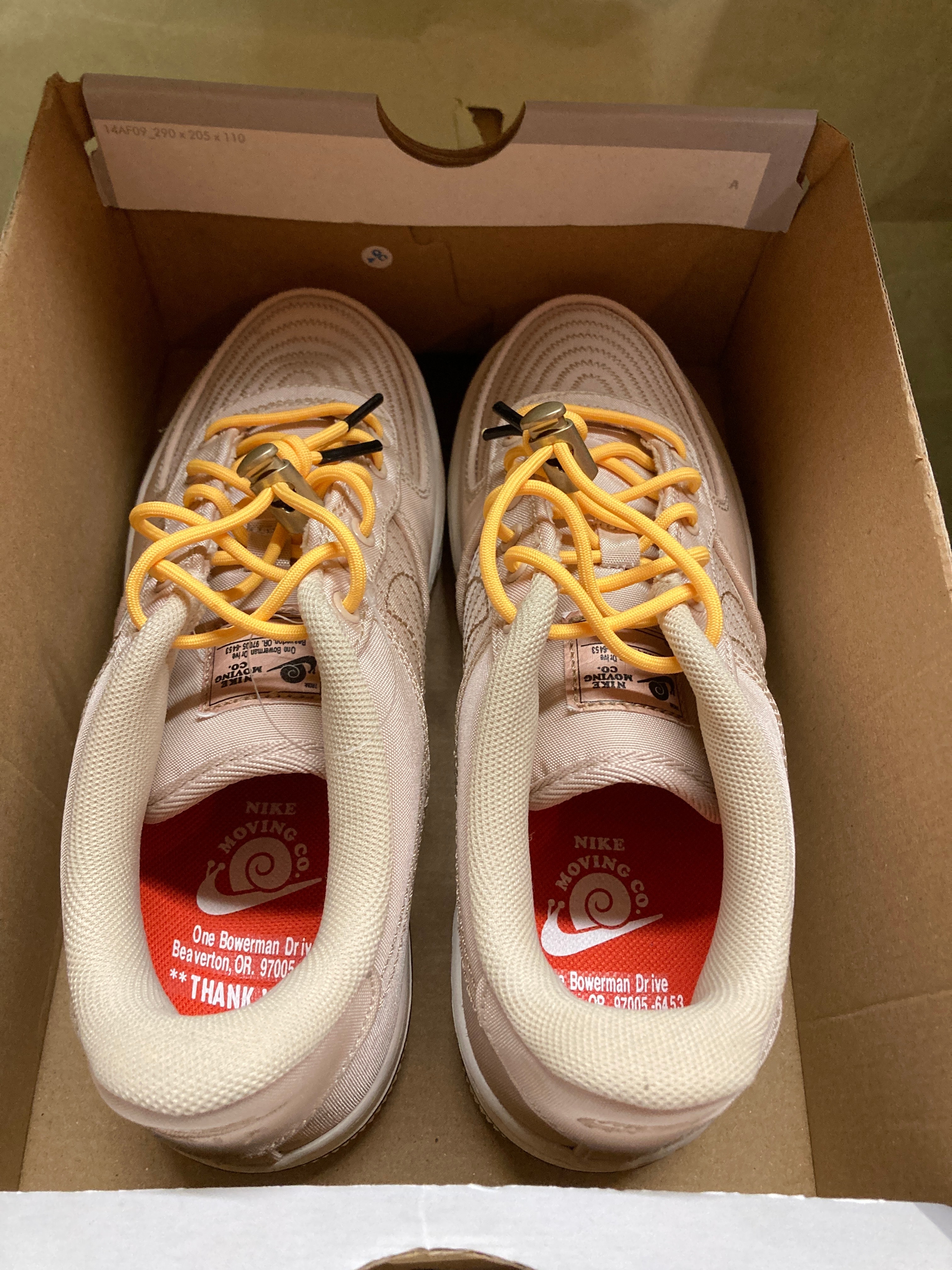 Nike GS Air Force 1 Low Moving Company "Sanddrift"