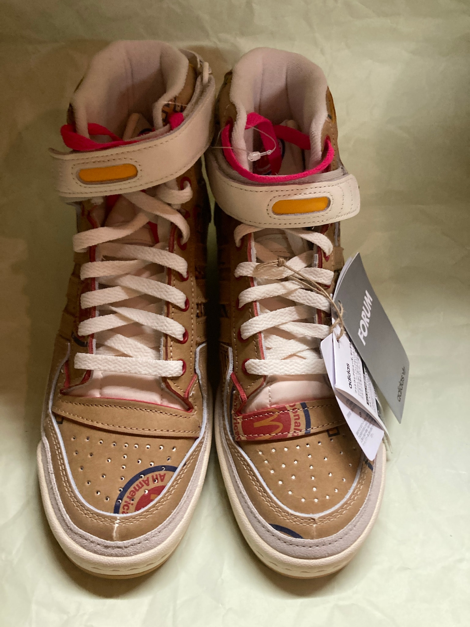 McDonald's × Eric Emanuel × adidas Forum 84 High "All-American"