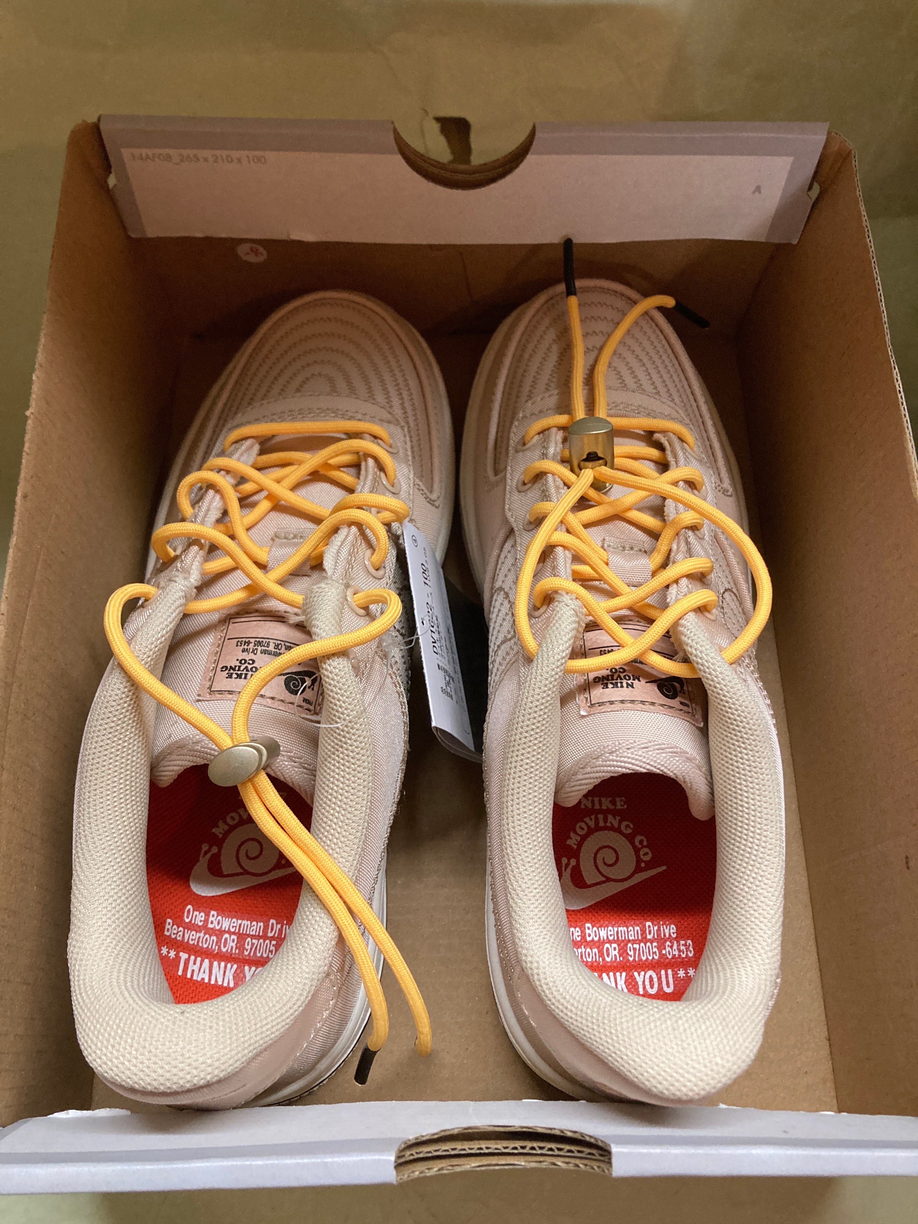 Nike GS Air Force 1 Low Moving Company "Sanddrift"