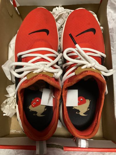 NIKE React Presto "Habanero Red/Black"