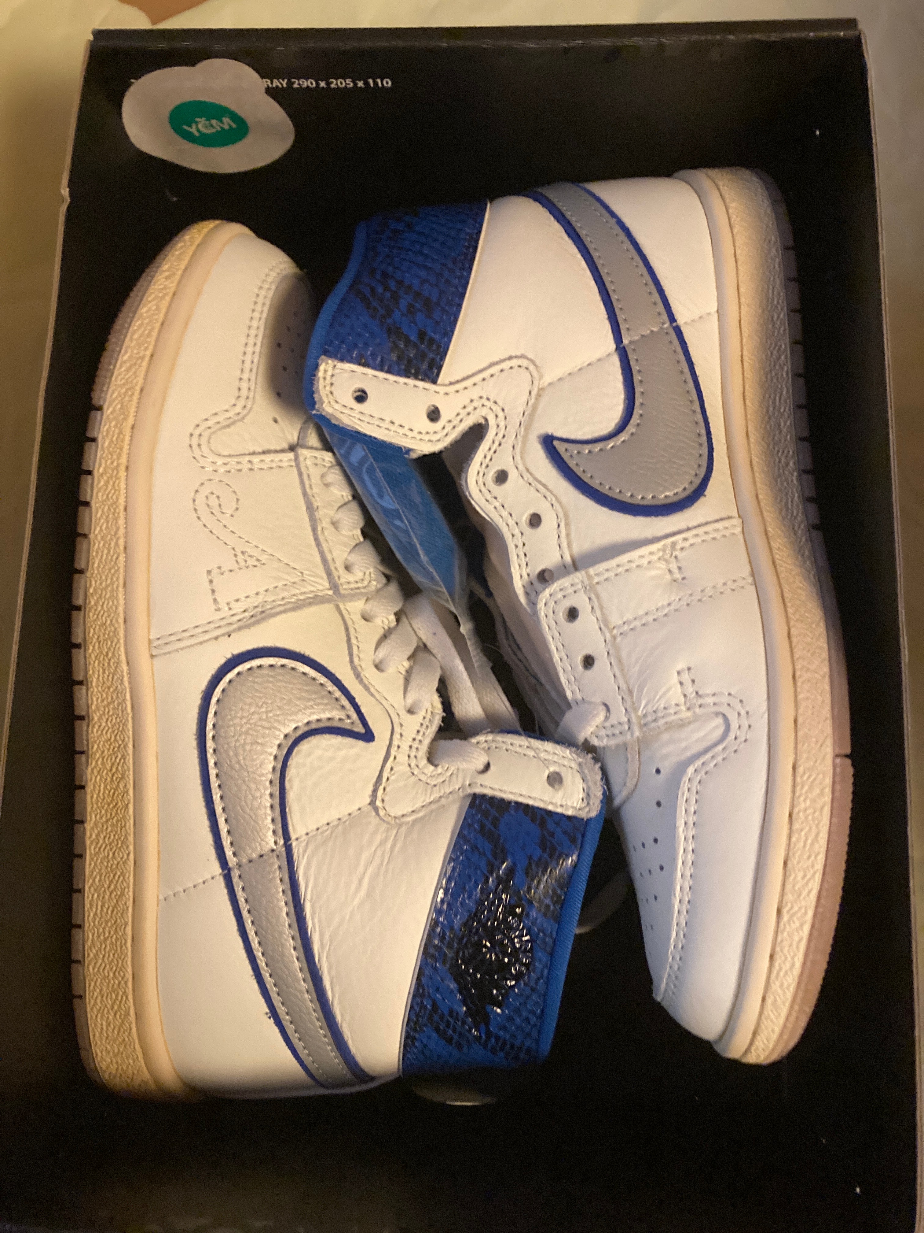 アウェイクニューヨーク × ナイキ ジョーダン エアシップ SP "ゲームロイヤル"