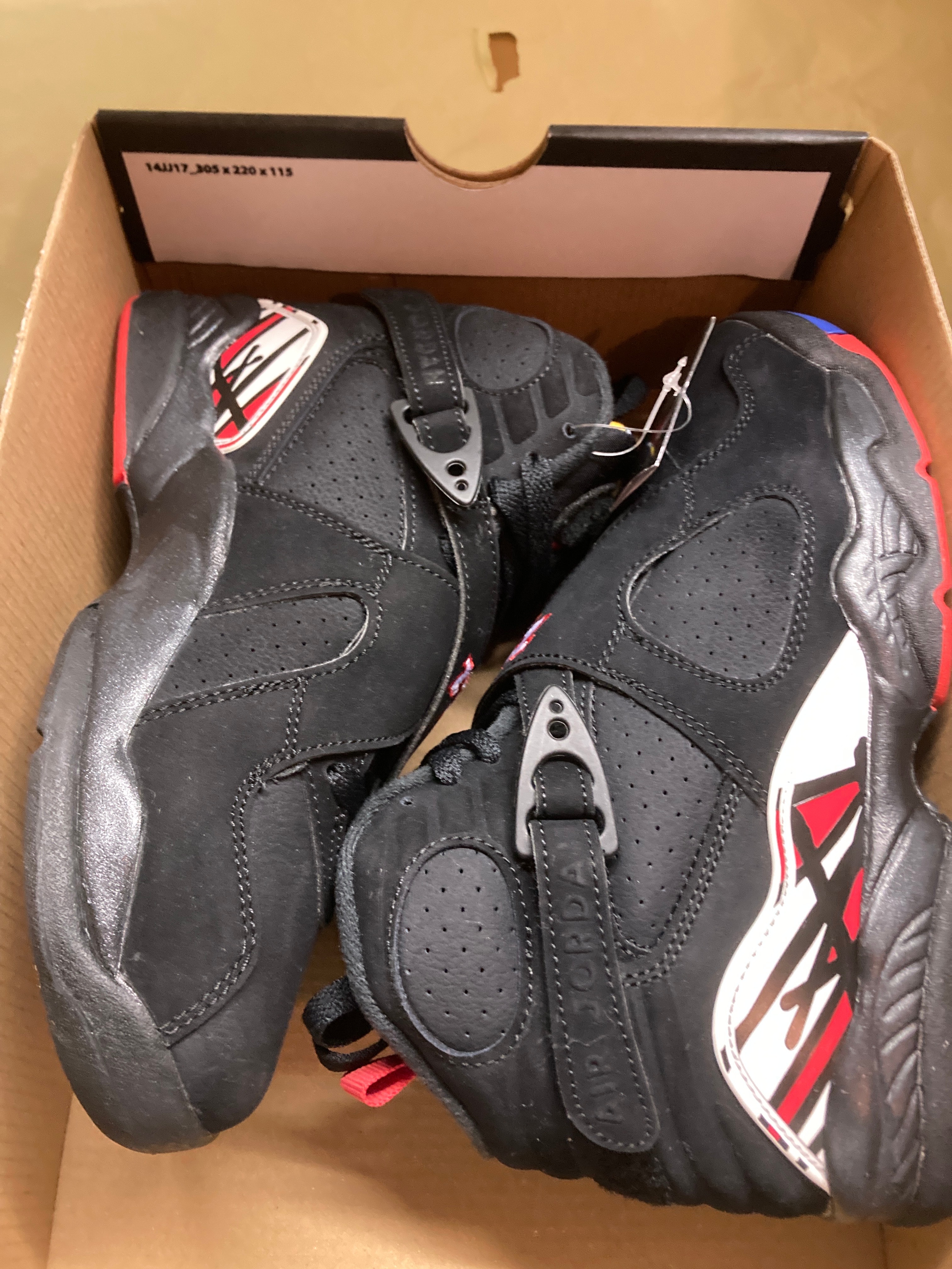 ナイキ GS エアジョーダン8 レトロ "プレイオフ" (2023)