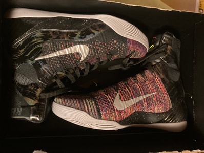 Nike Kobe 9 Elite "Black and Metallic Silver"