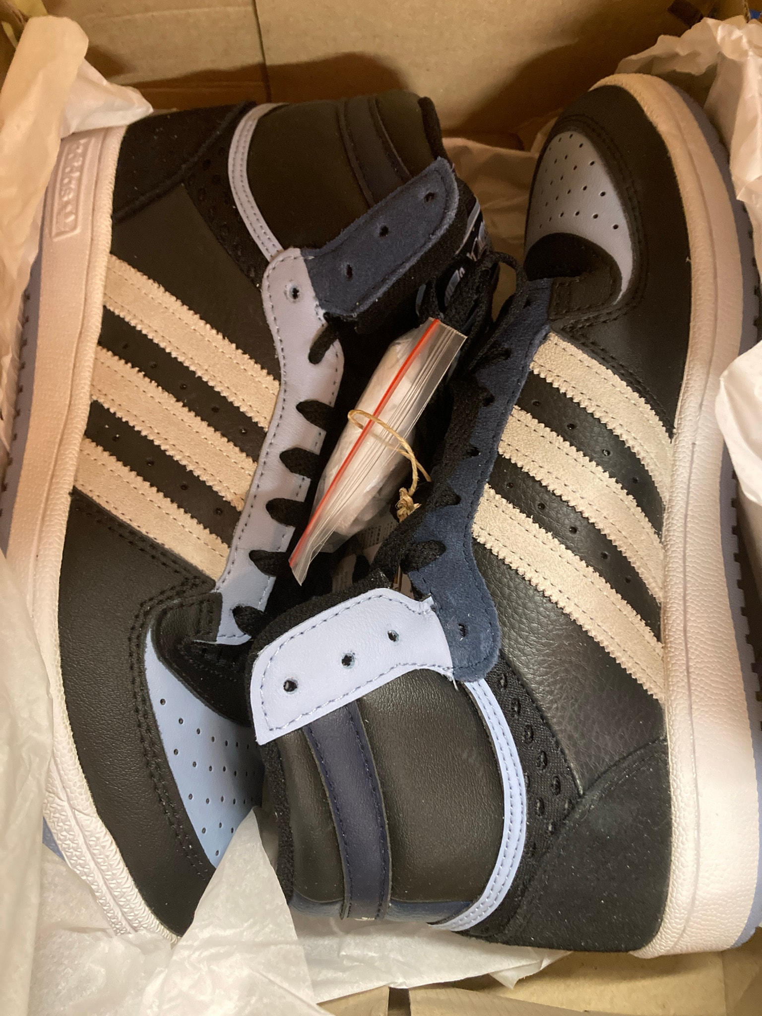 adidas Top Ten RB Hi "Core Black/Ambient Sky/Footwear White"