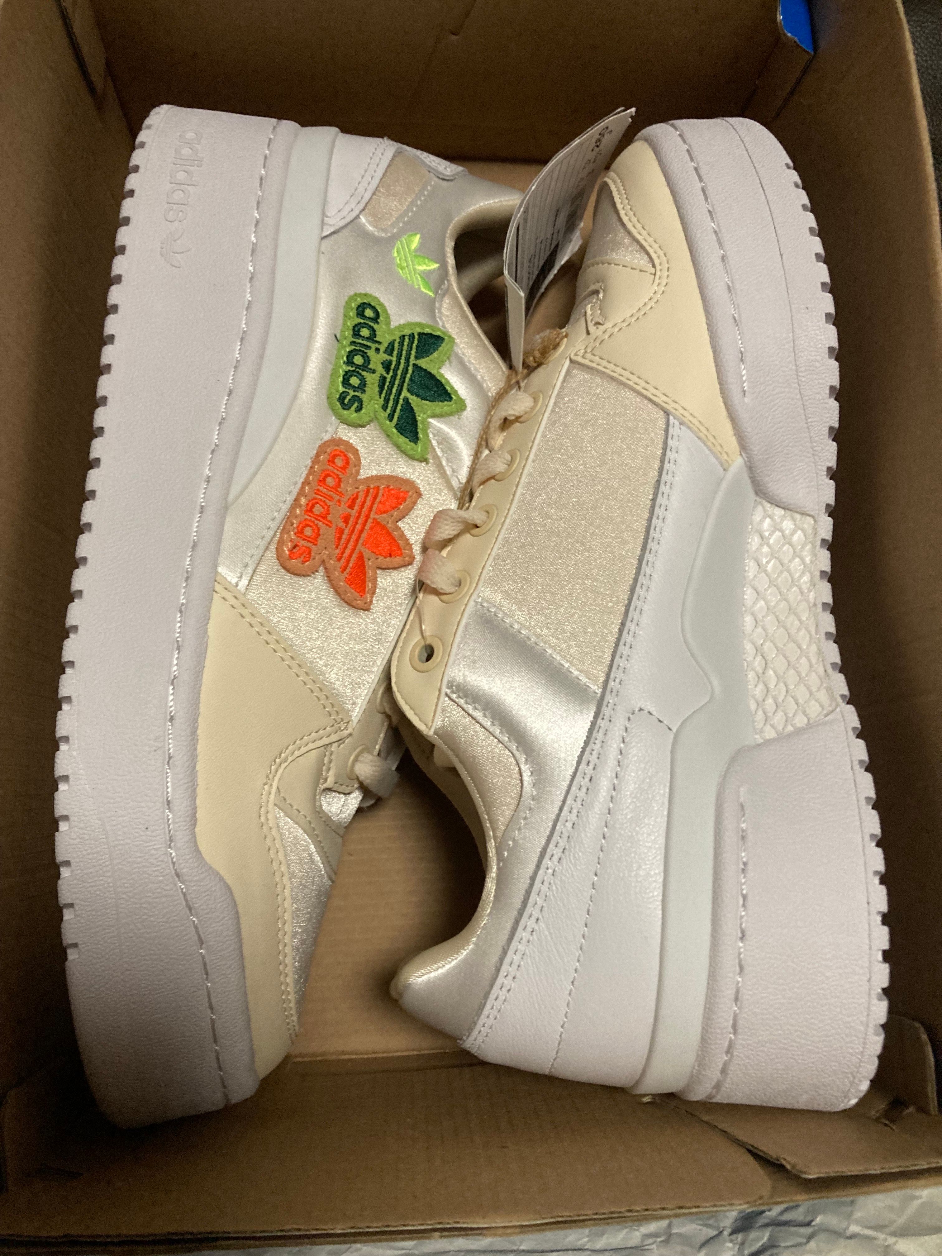 adidas Women's Forum Bold "Wonder White"