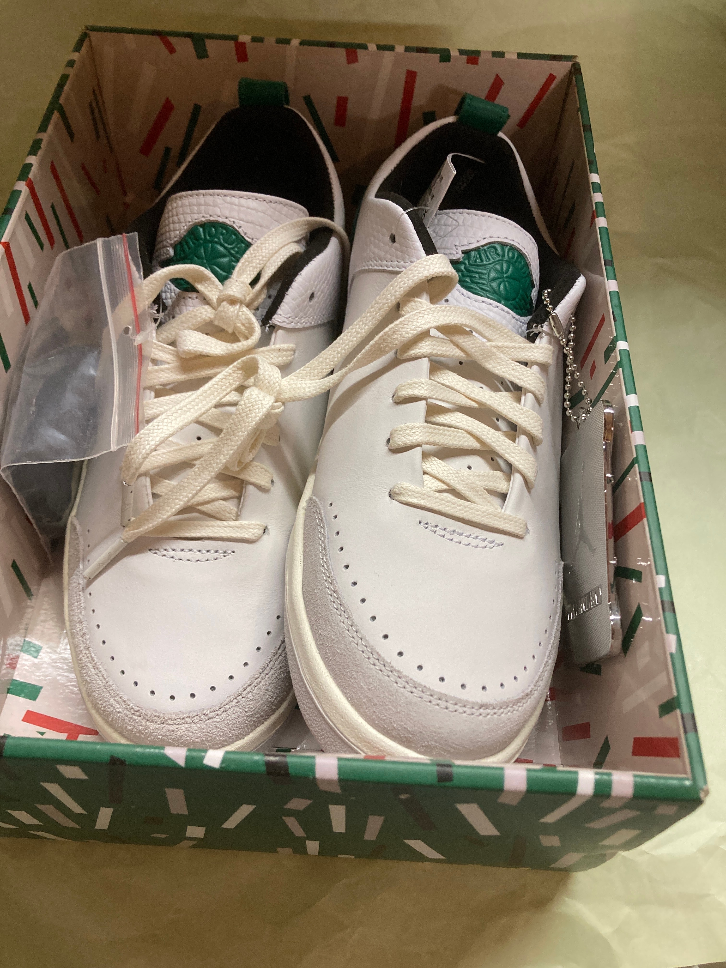 Nina Chanel Abney × Nike Women's Air Jordan 2 Retro Low "White and Malachite"