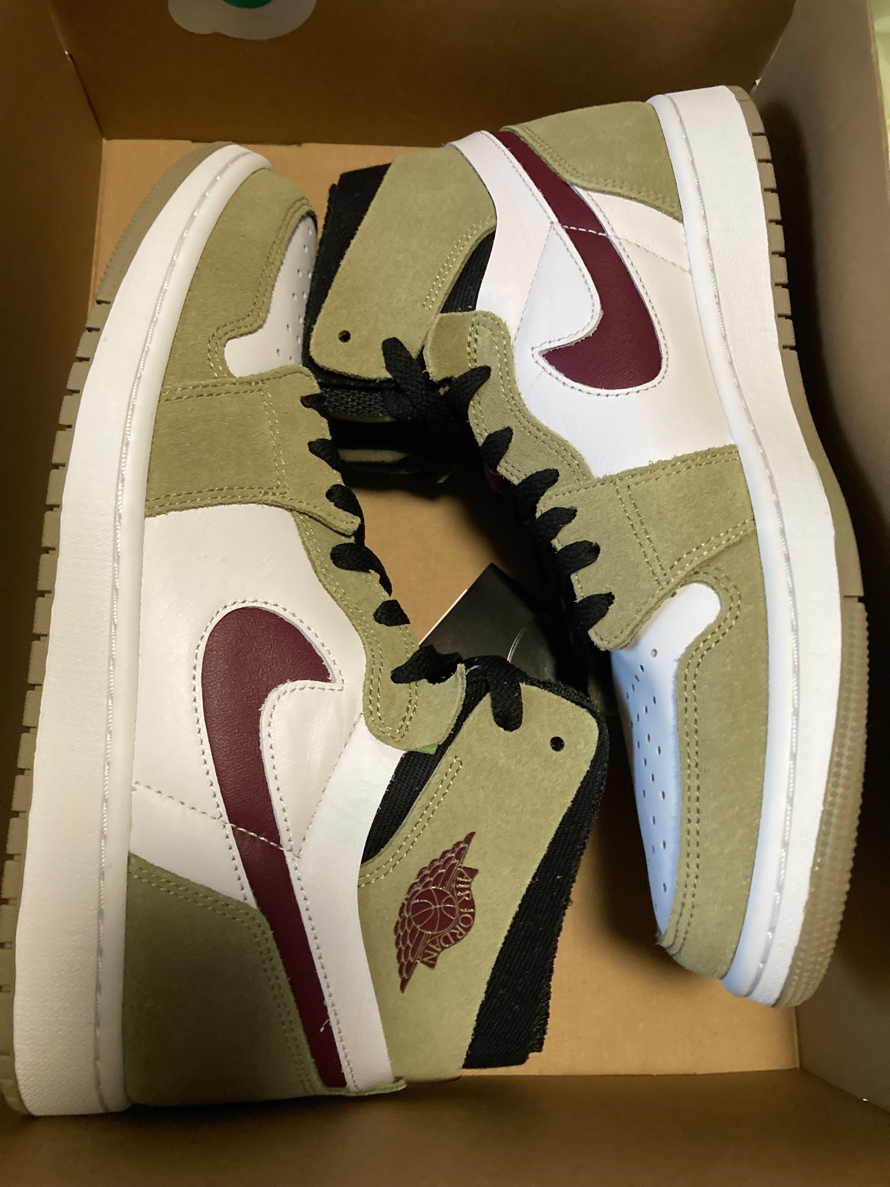 Nike Air Jordan 1 Zoom High Comfort "Neutral Olive"