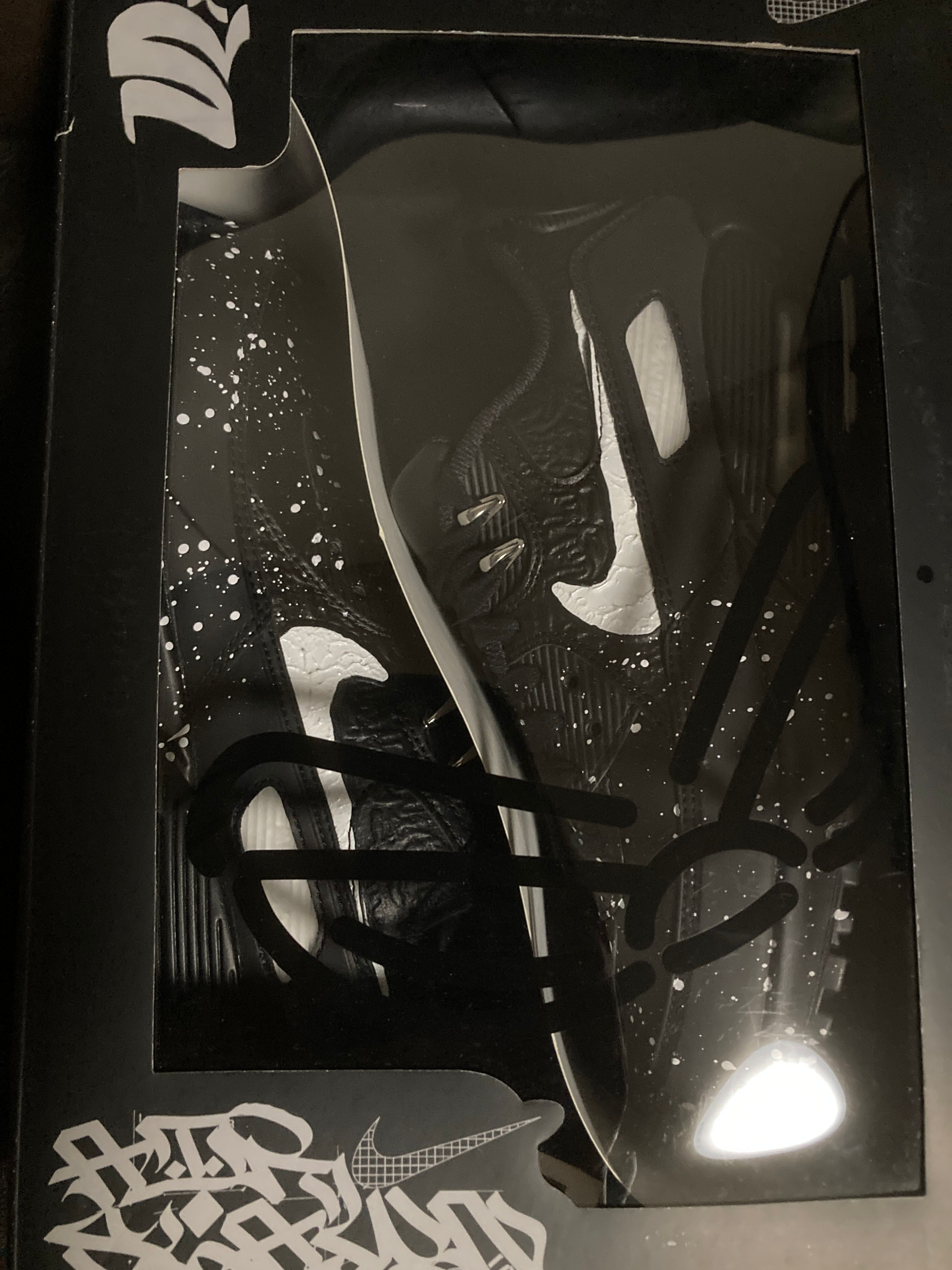 Slawn × Nike Air Max 90 "Black/Black/White"