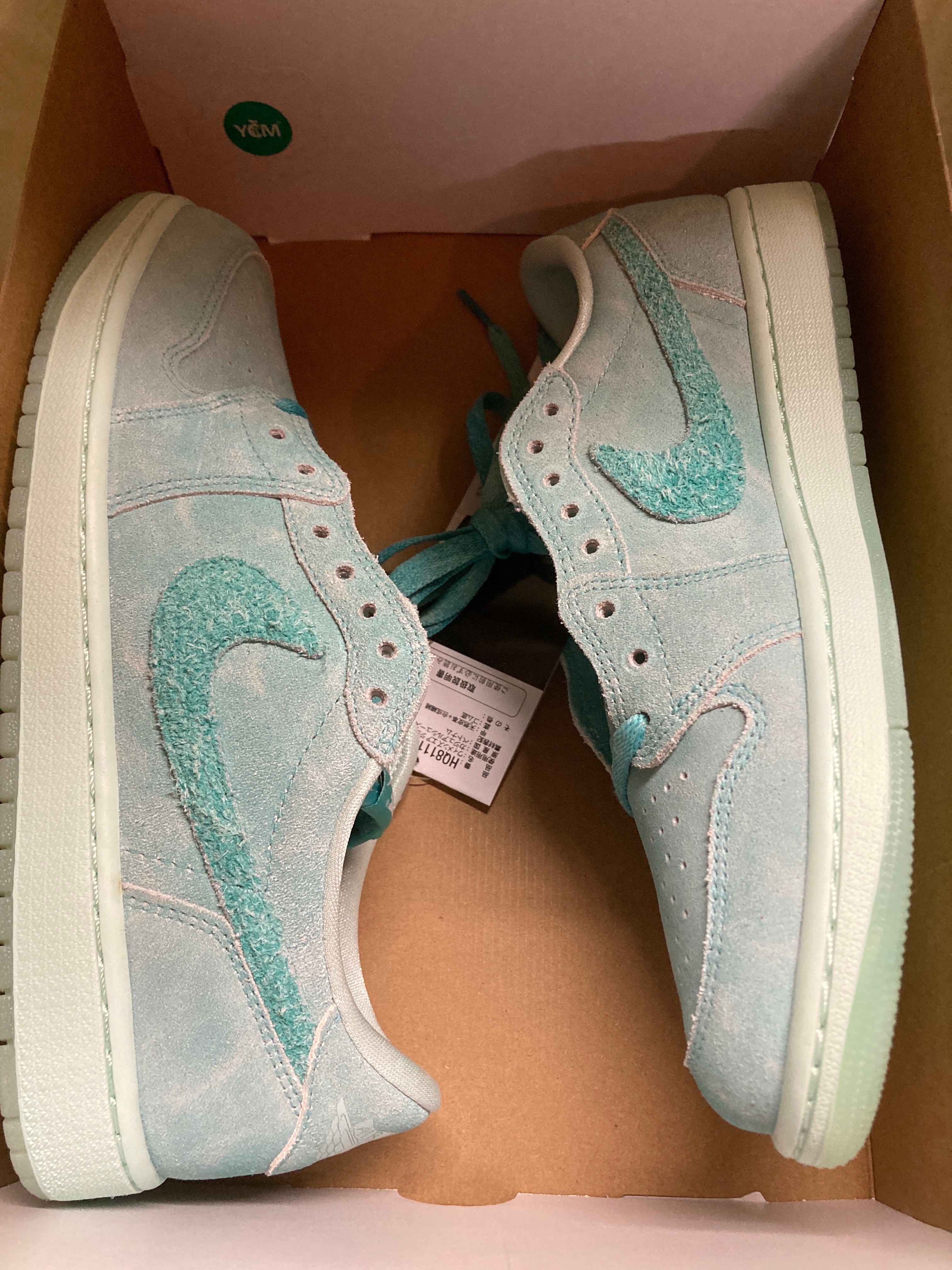 Nike Women's Air Jordan 1 Low "Washed Teal"