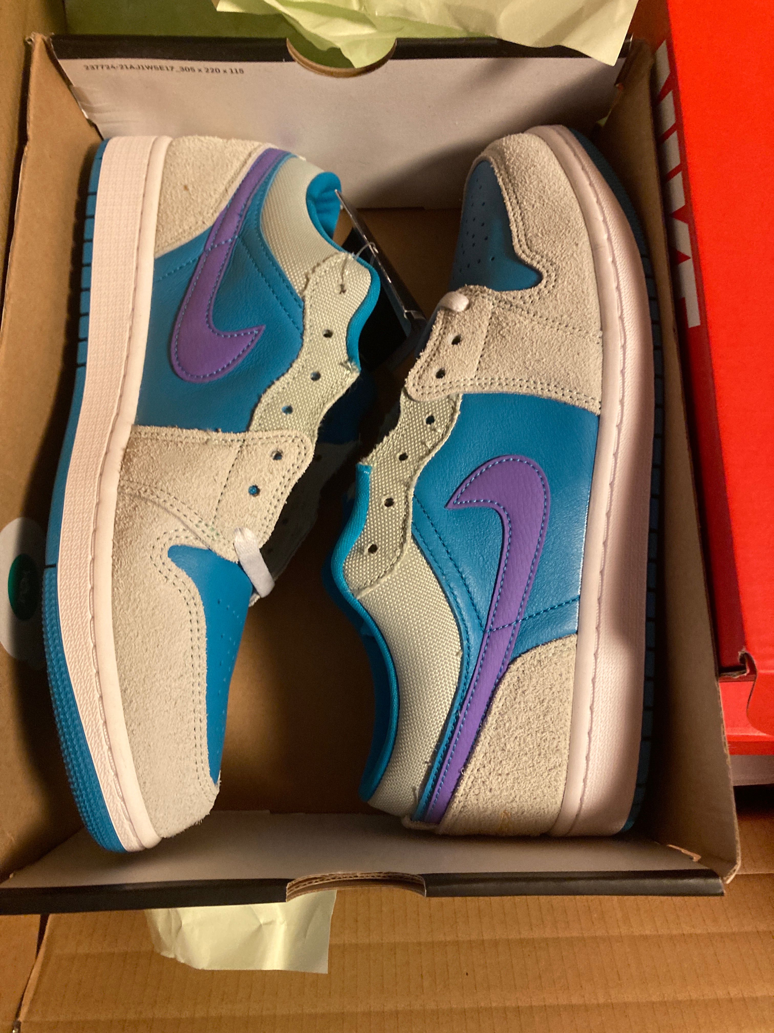 Nike Air Jordan 1 Low "Aquatone"